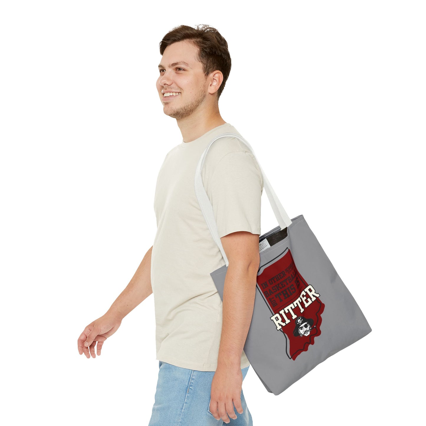 Basketball Tote Bag - Ritter Raiders