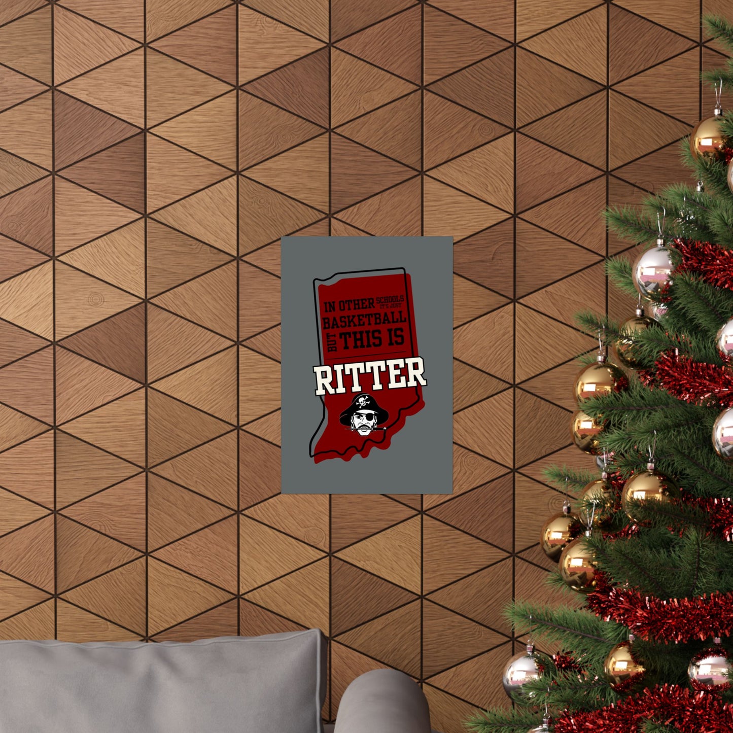 Basketball Poster - Ritter Raiders