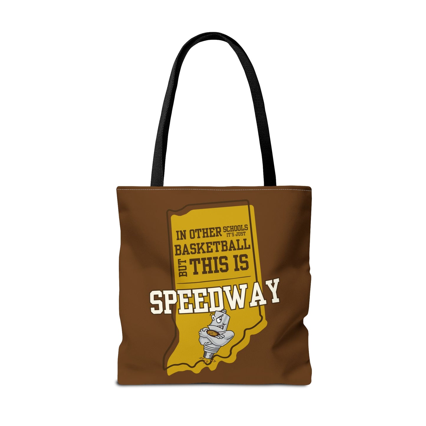 Basketball Tote Bag - Speedway Sparkplugs