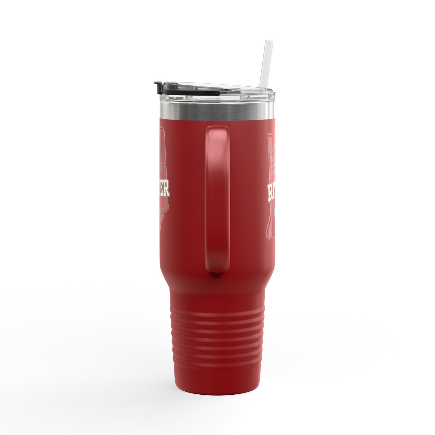 Custom Insulated Travel Mug - Ritter Basketball