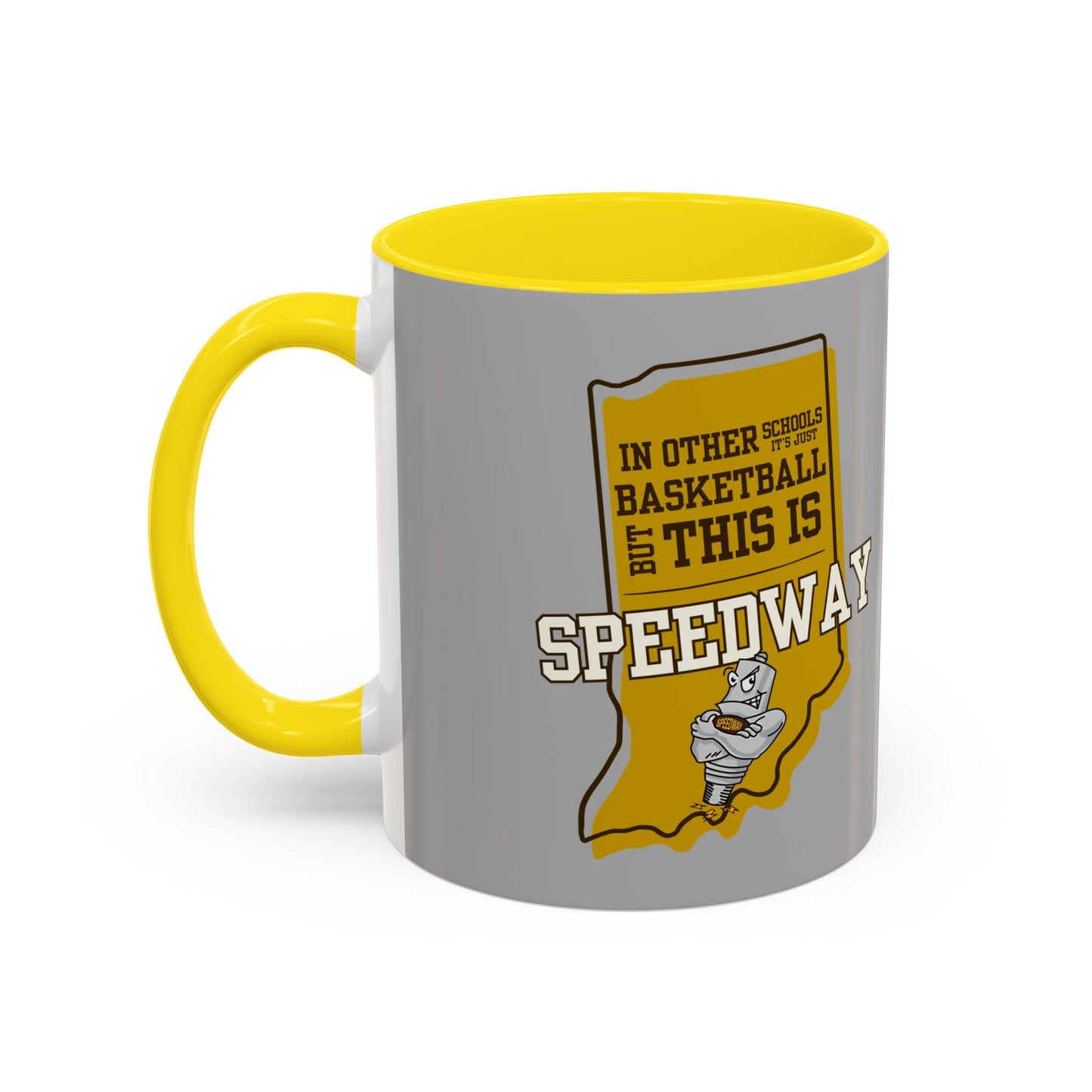 Coffee Mug - Speedway Sparkplugs Basketball