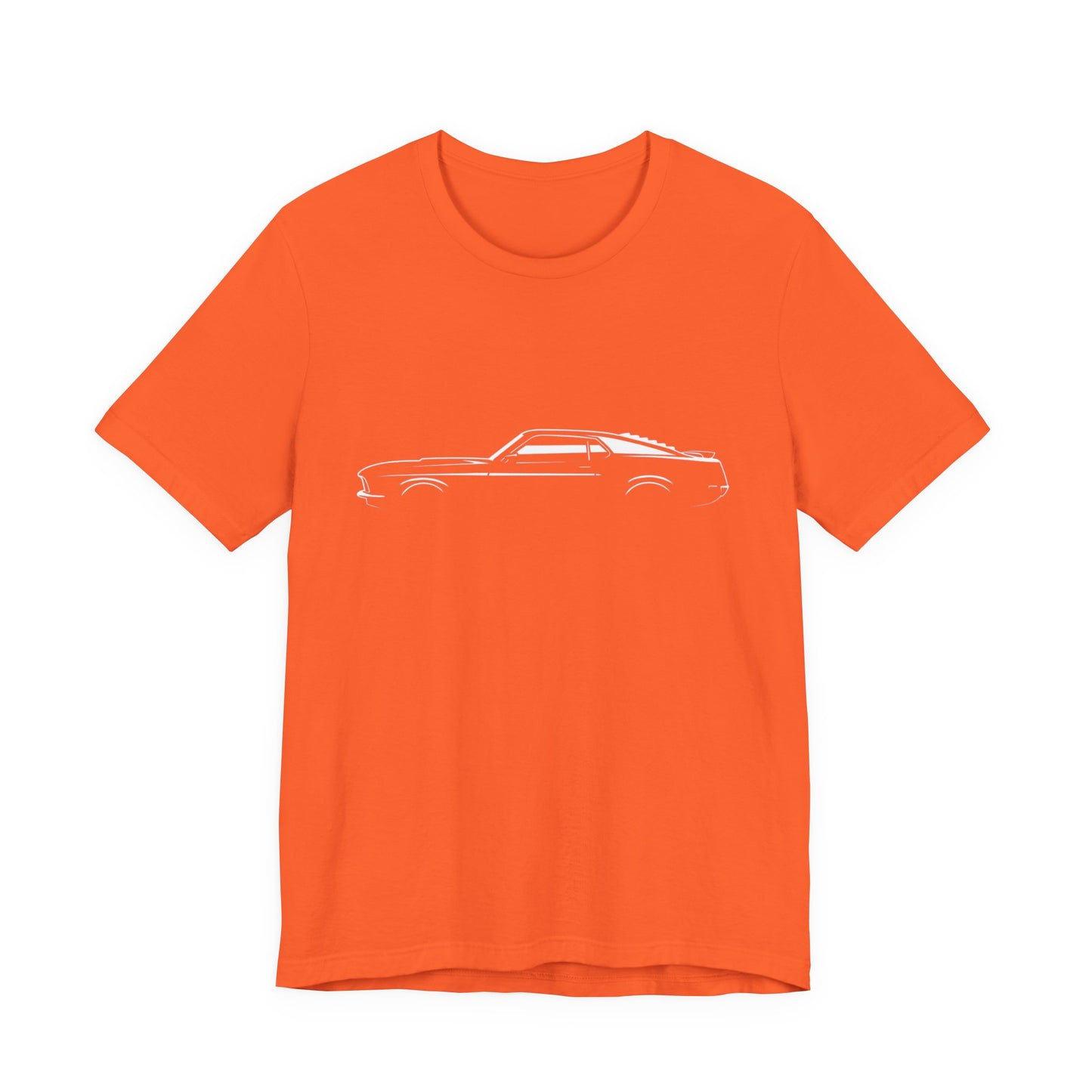 1970 Mach 1 Mustang Adult Jersey Short Sleeve Tee