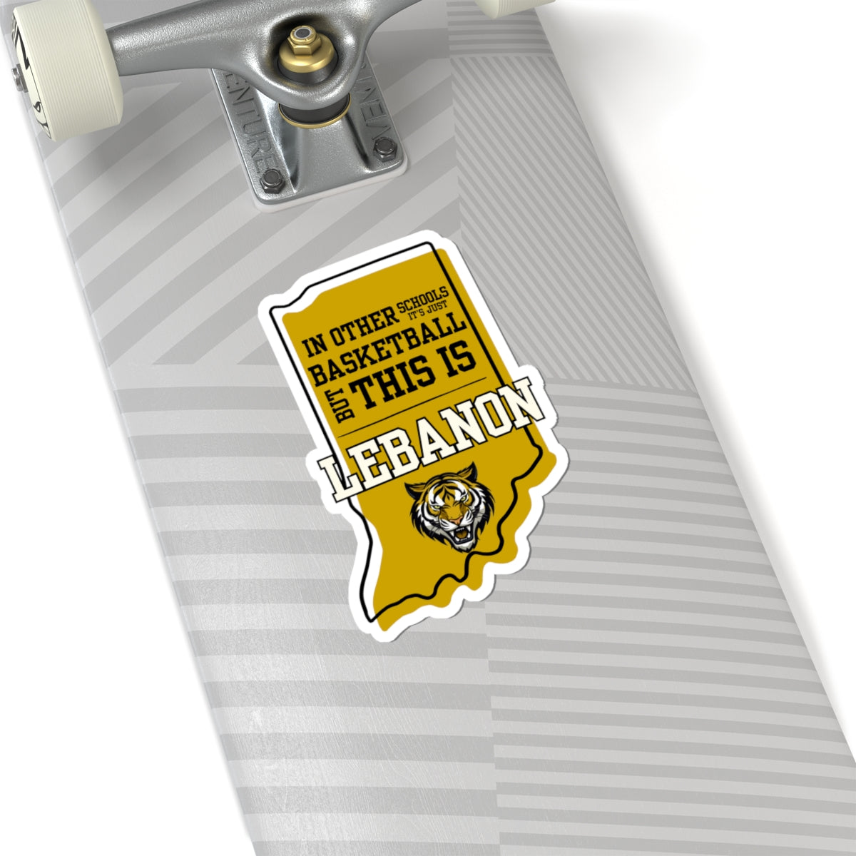 Kiss-Cut Sticker - Lebanon Basketball