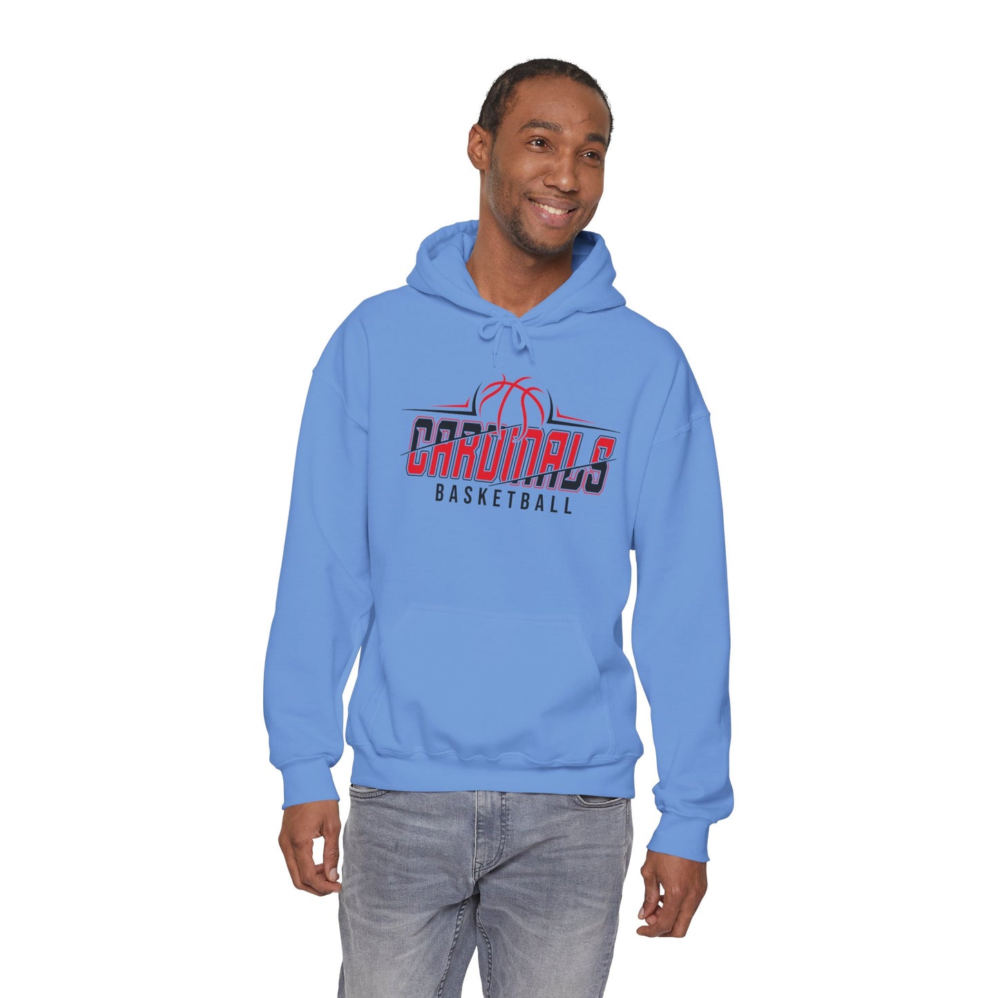 Adult St. Christopher Cardinals Basketball Hoodie