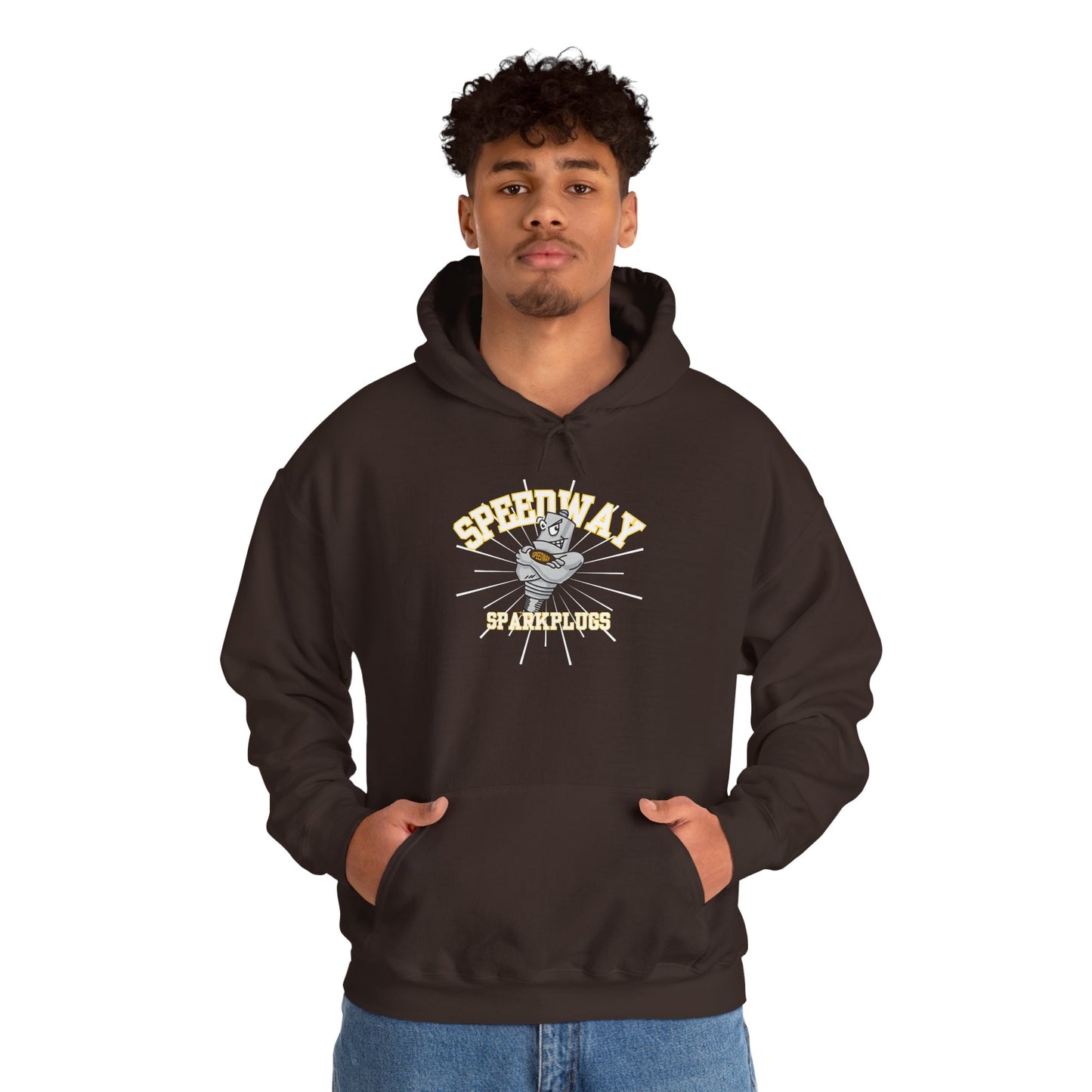 Speedway Vibes - Adult Heavy Blend Hooded Sweatshirt