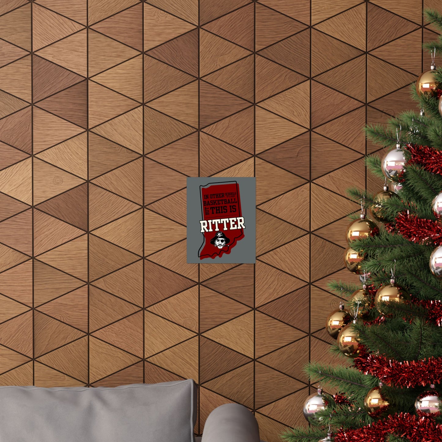 Basketball Poster - Ritter Raiders