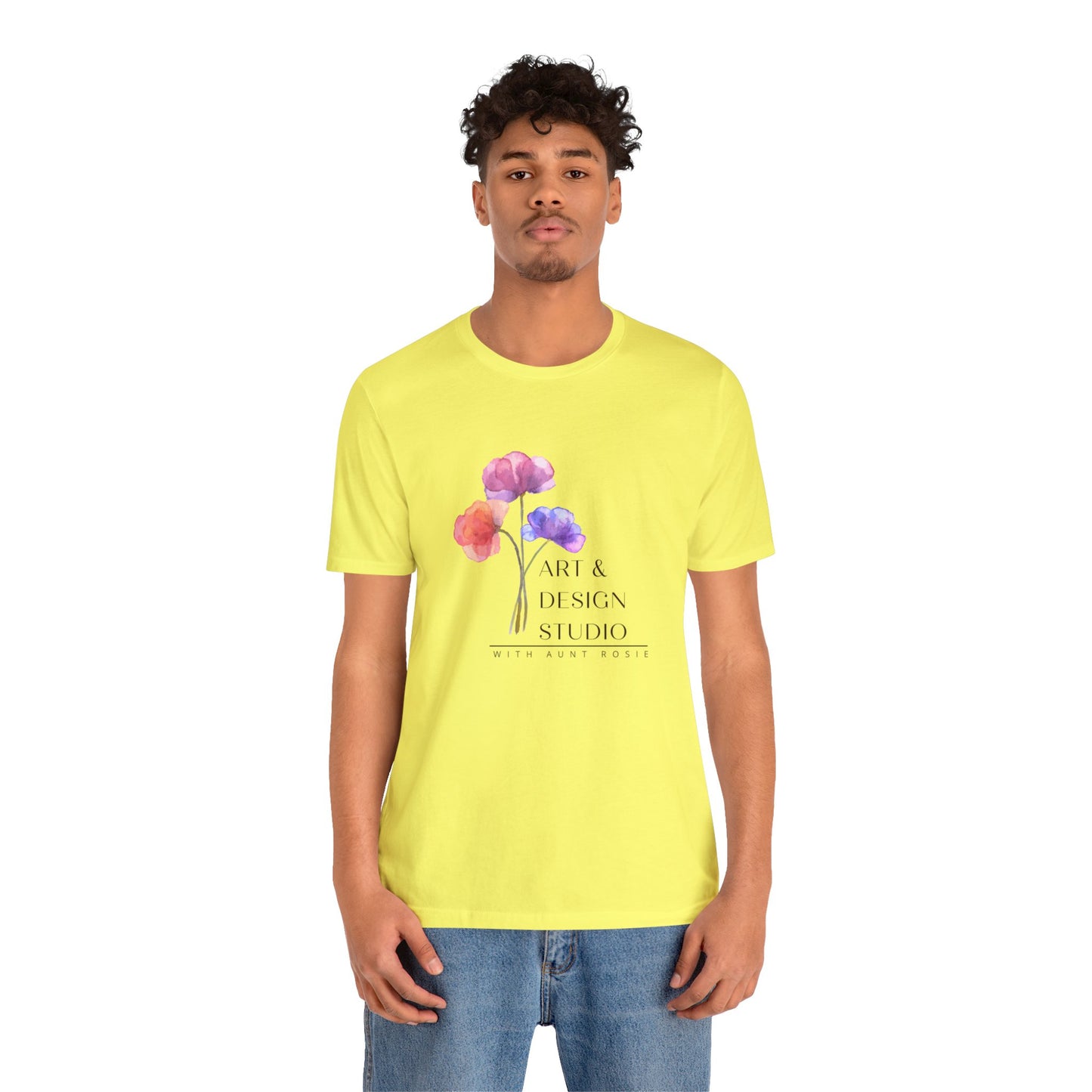 Aunt Rosie's Art & Design Studio, Jersey Short Sleeve Tee