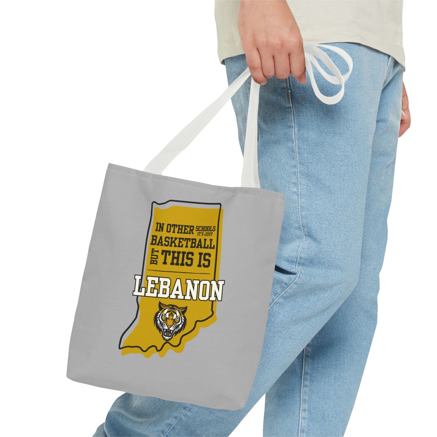 Basketball Tote Bag - Lebanon Tigers