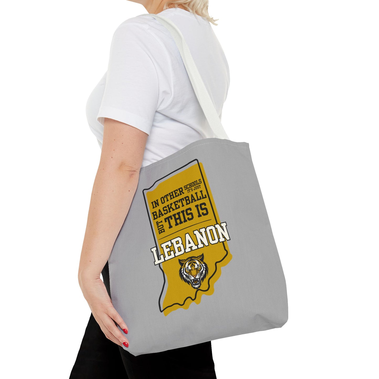 Basketball Tote Bag - Lebanon Tigers