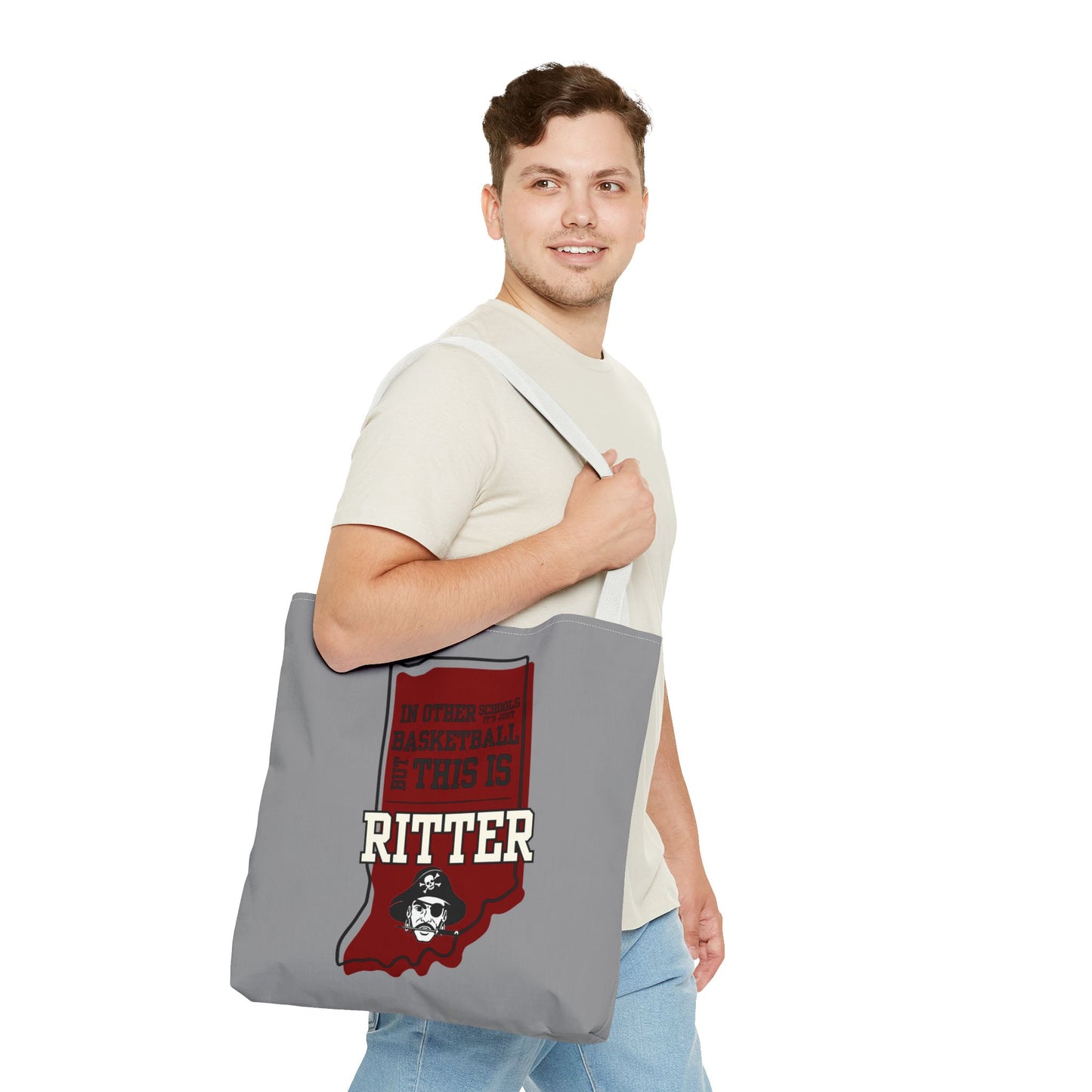 Basketball Tote Bag - Ritter Raiders