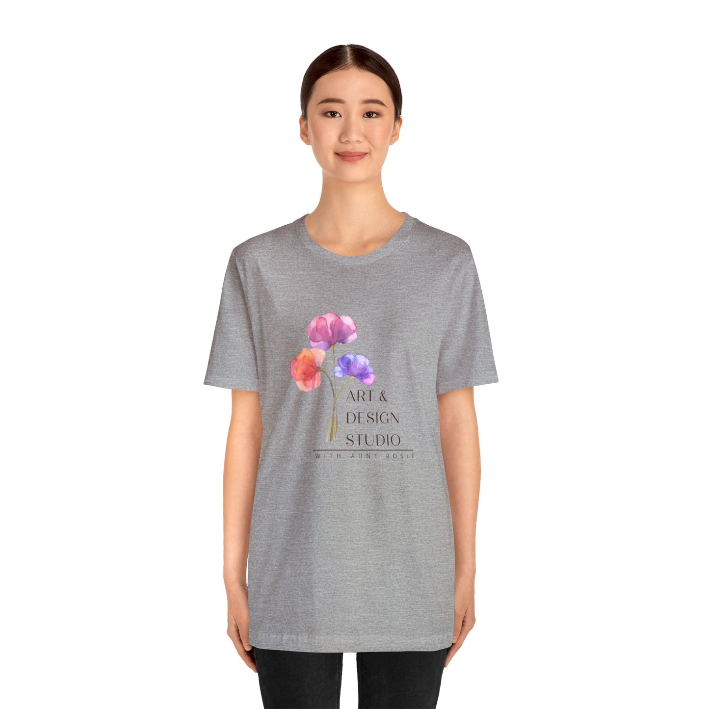 Aunt Rosie's Art & Design Studio, Jersey Short Sleeve Tee