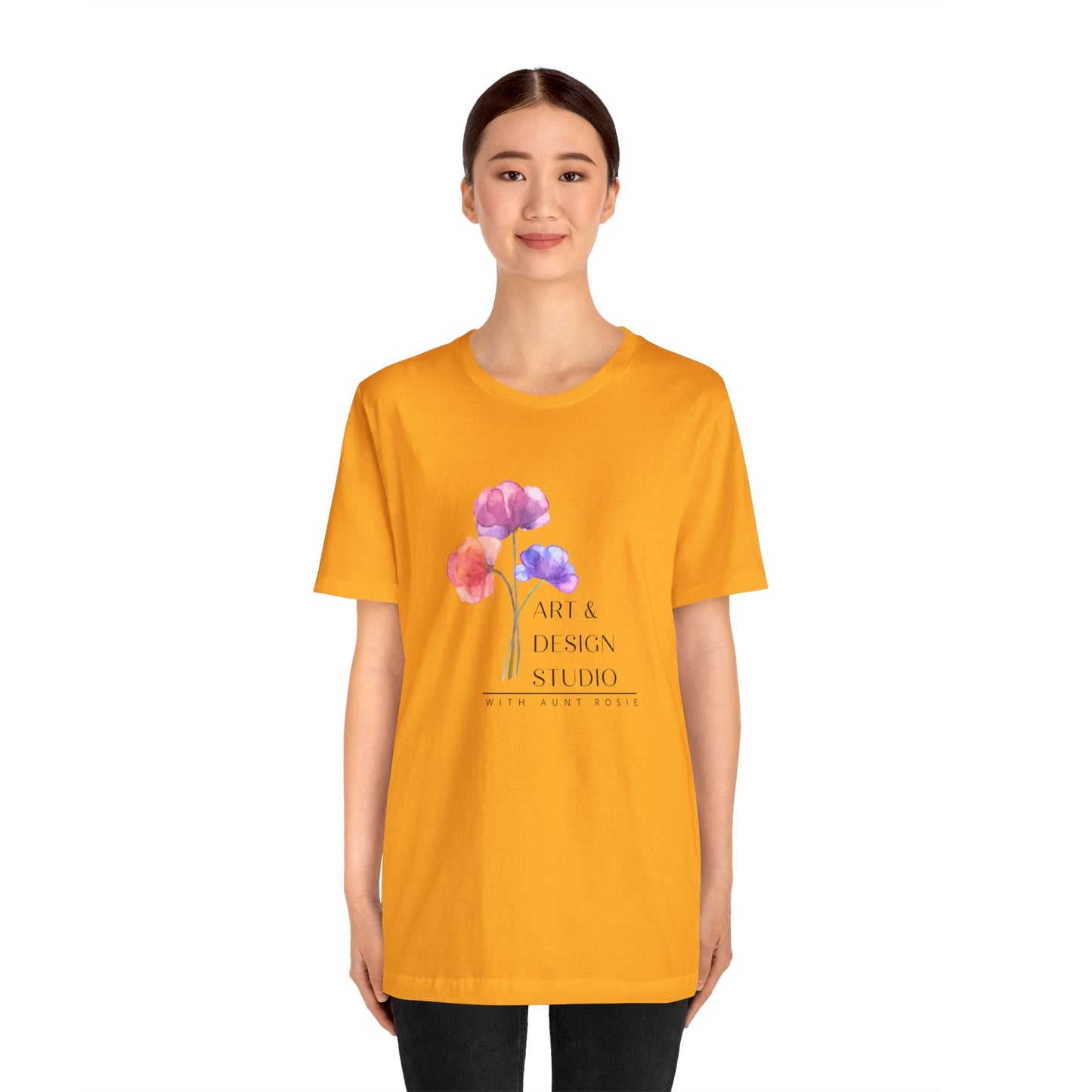 Aunt Rosie's Art & Design Studio, Jersey Short Sleeve Tee