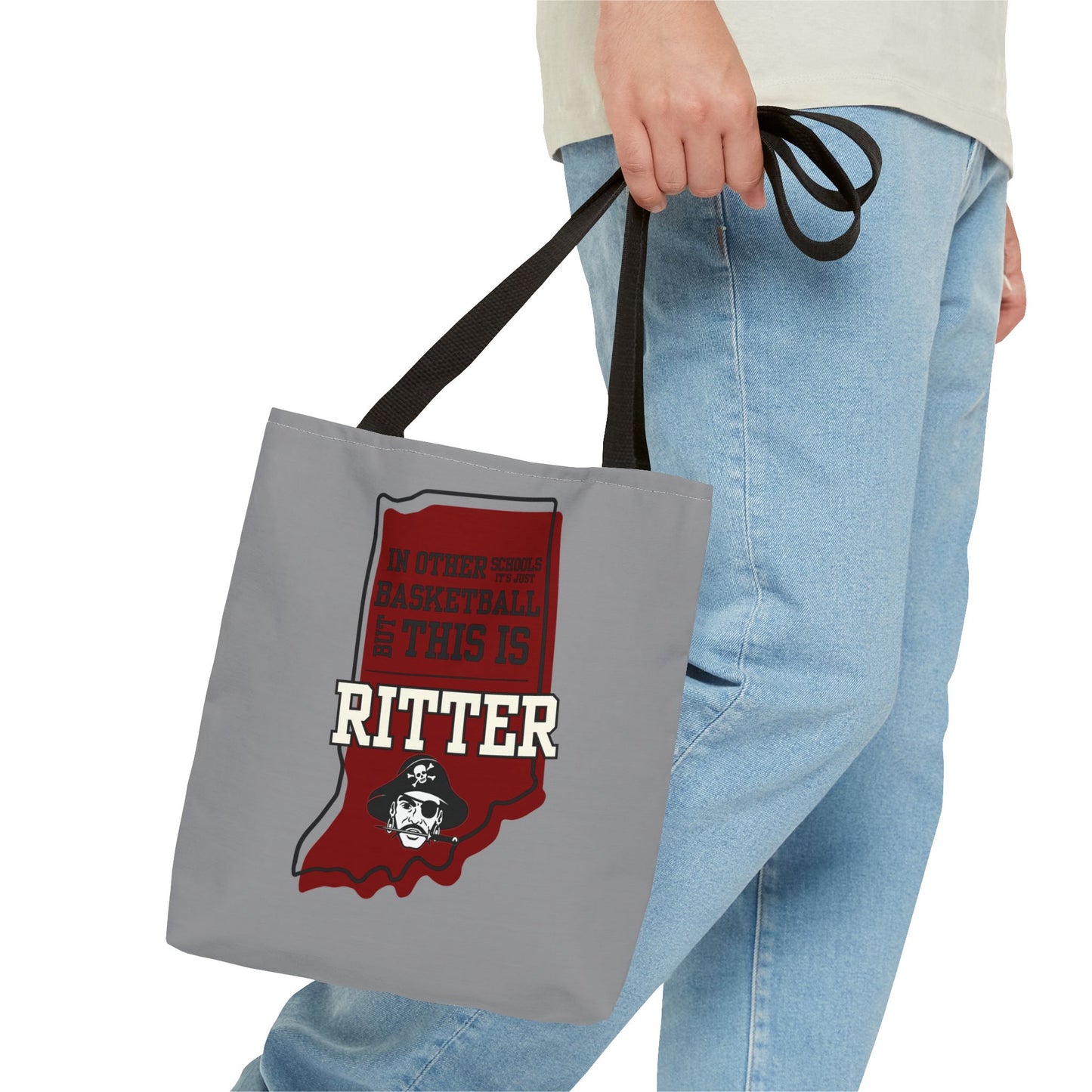 Basketball Tote Bag - Ritter Raiders