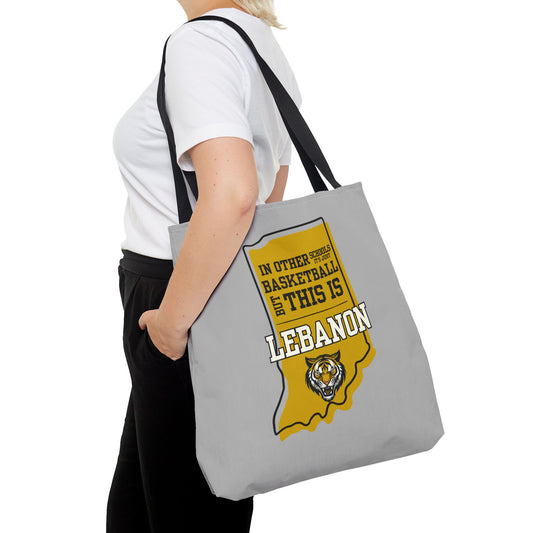 Basketball Tote Bag - Lebanon Tigers