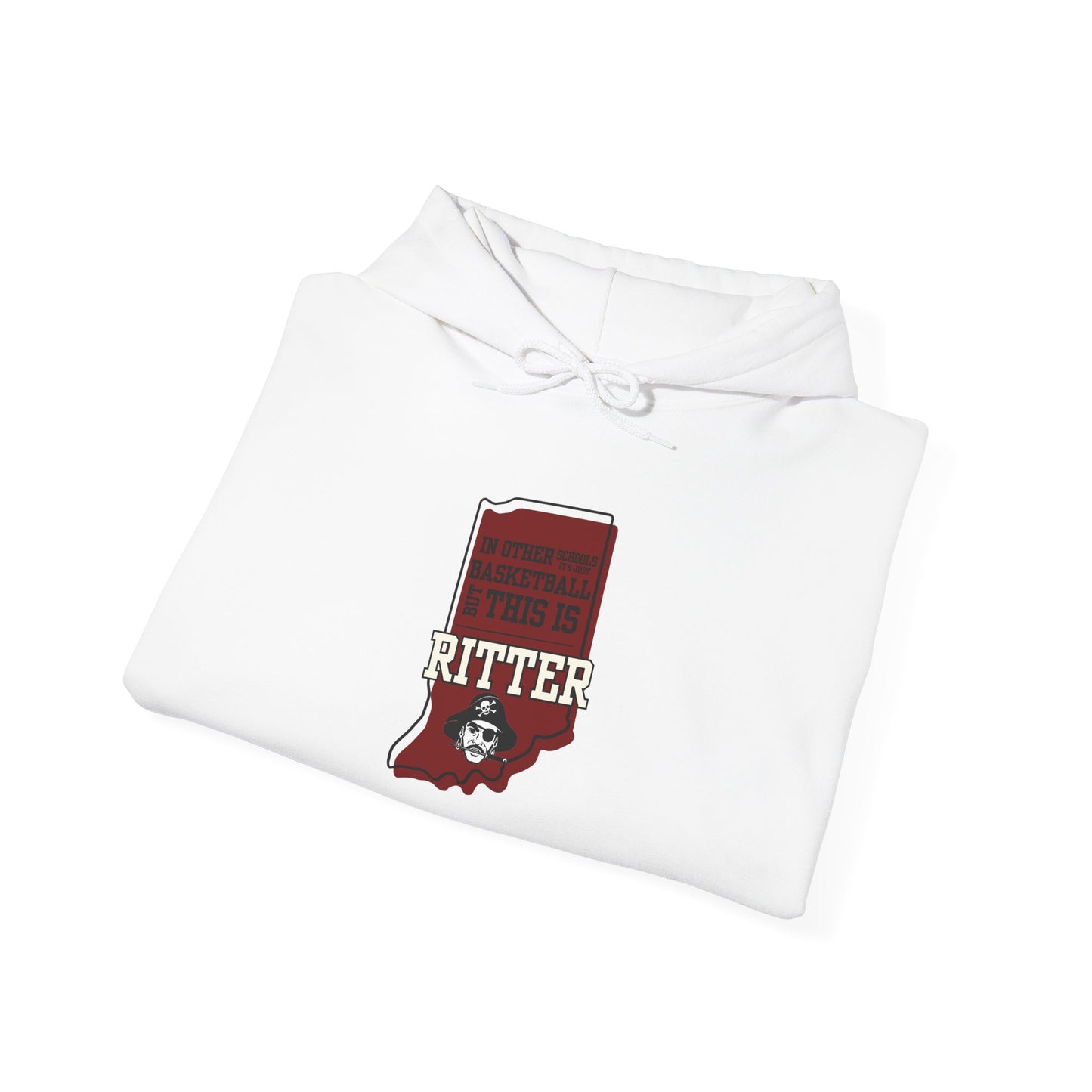 Adult Hoodie - Ritter Raiders Basketball