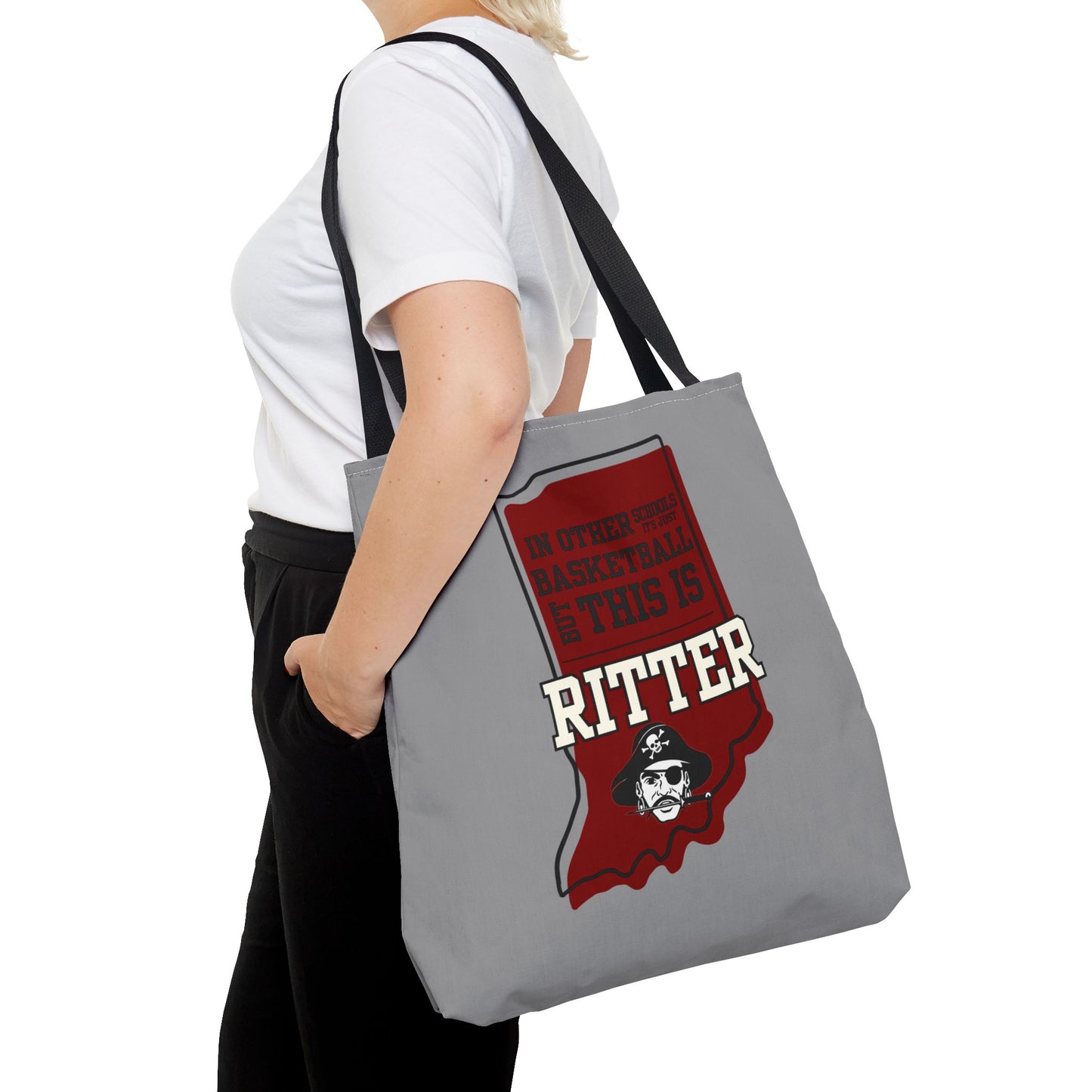 Basketball Tote Bag - Ritter Raiders