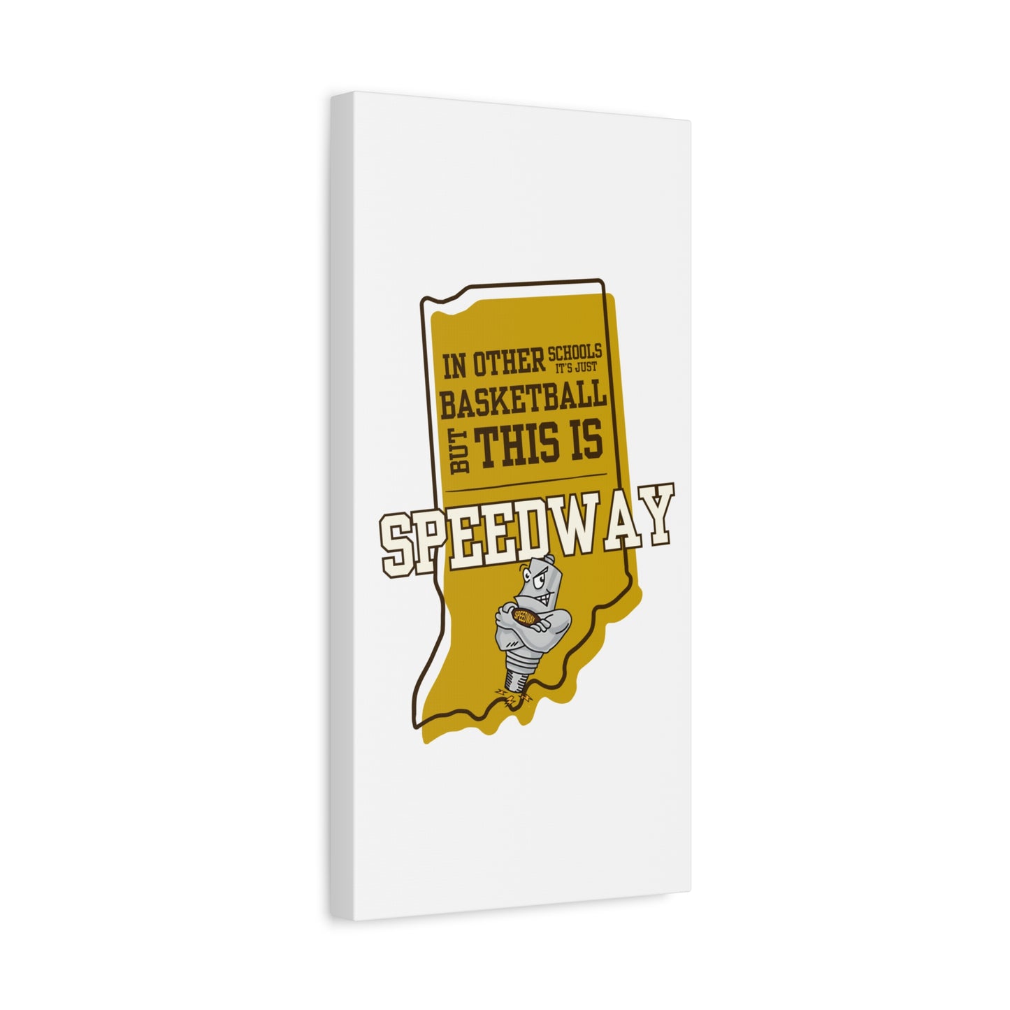 Canvas Wall Art - Speedway Basketball