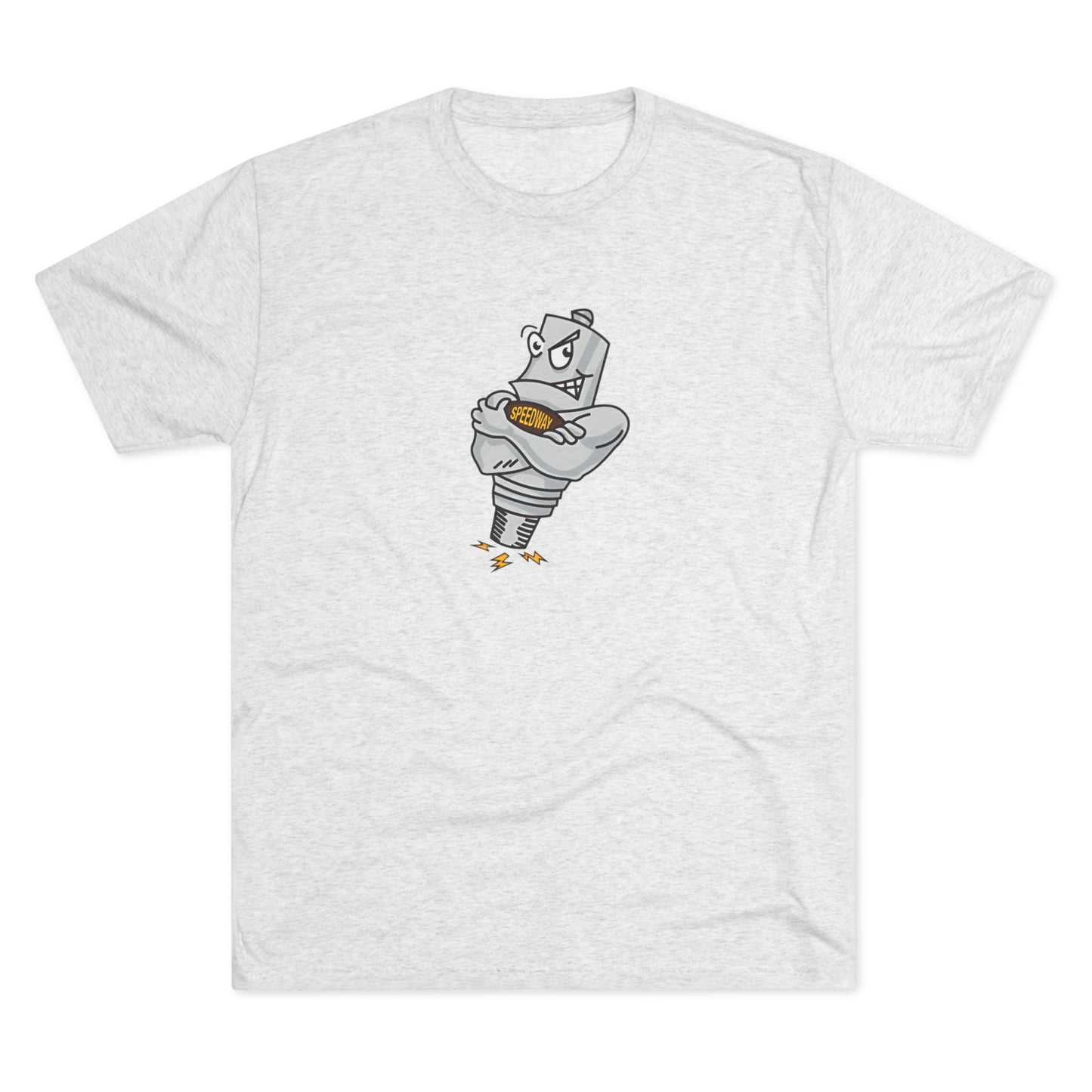 Sparky Tri-Blend Adult Crew Tee