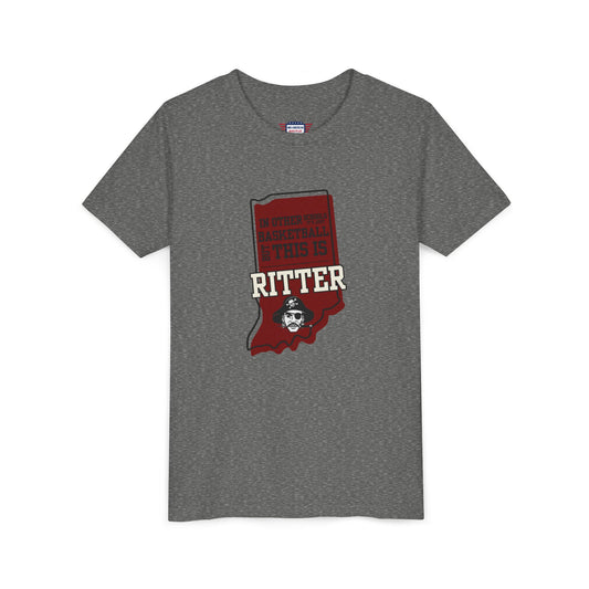 Youth Basketball Tee - Ritter Raiders