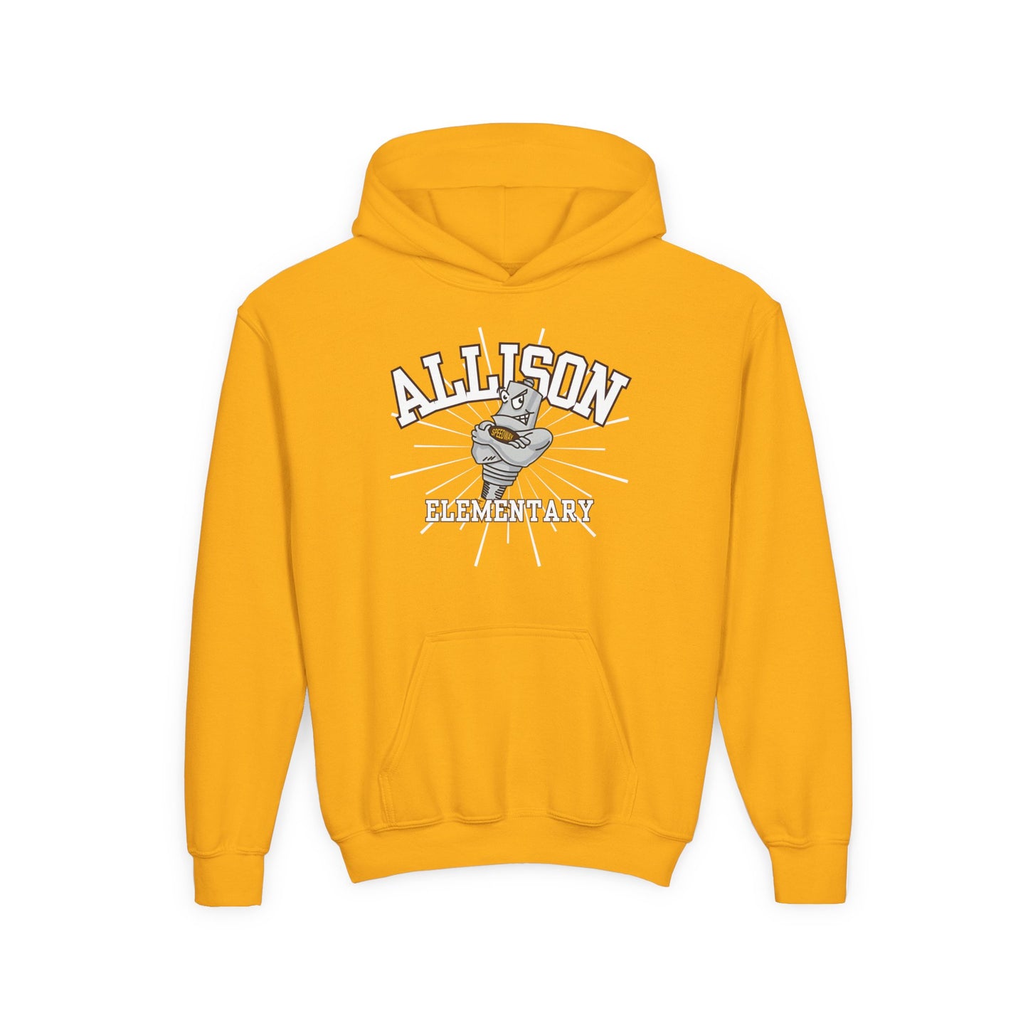 Youth - Allison Elementary Hooded Sweatshirt