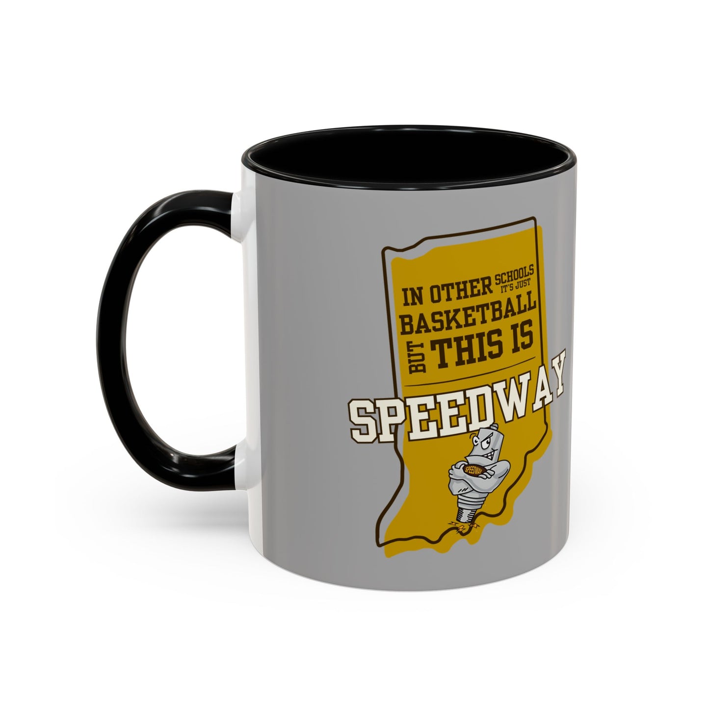 Coffee Mug - Speedway Sparkplugs Basketball