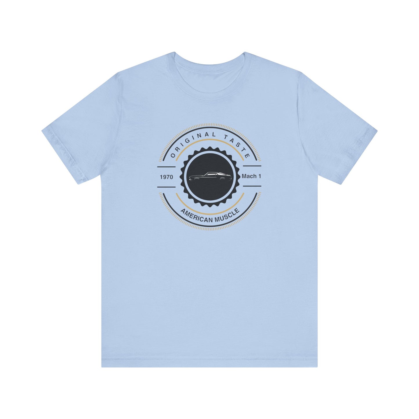 1970 Mach 1 Mustang Jersey Short Sleeve Tee