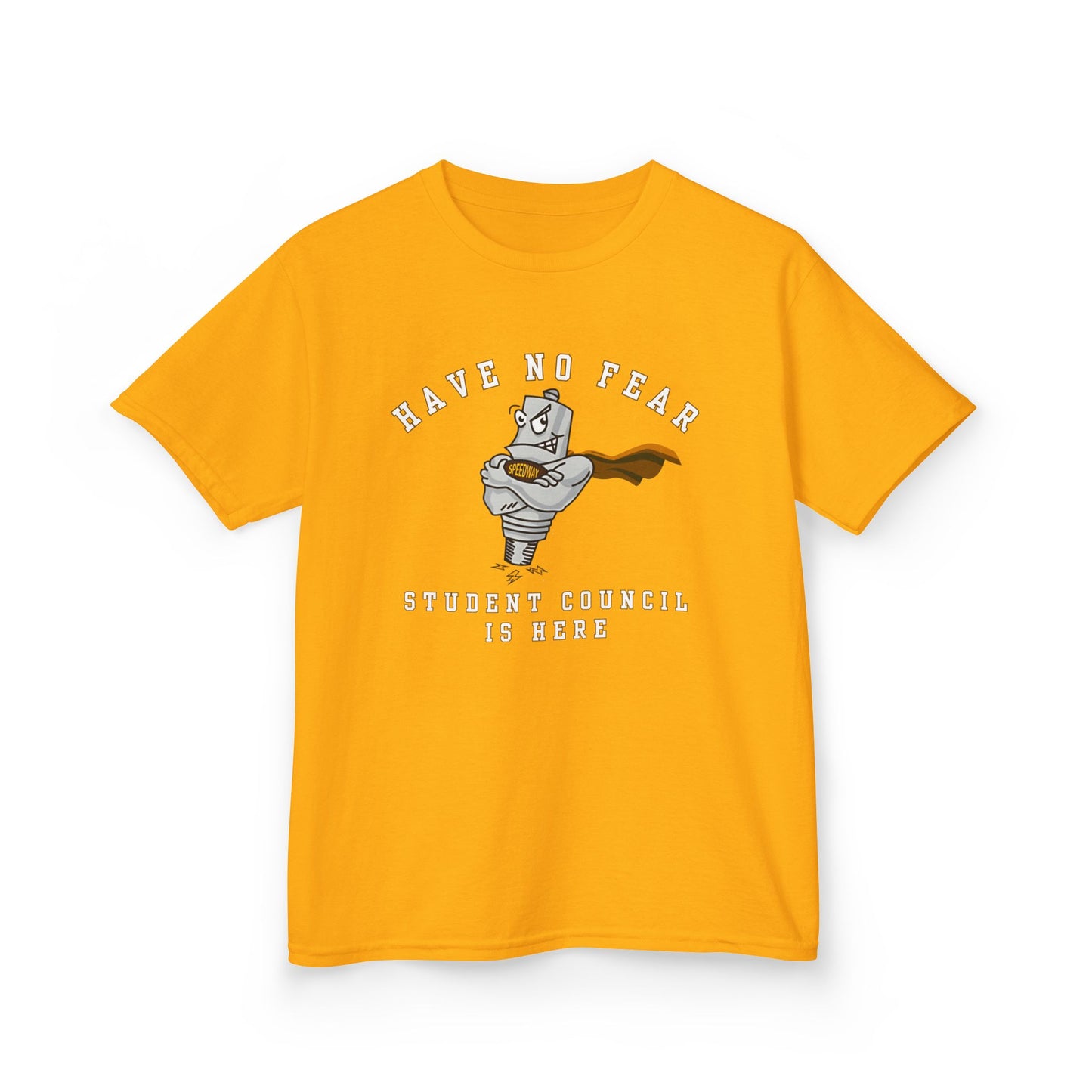 Youth - Speedway Student Council Cotton T-Shirt, School Spirit Wear