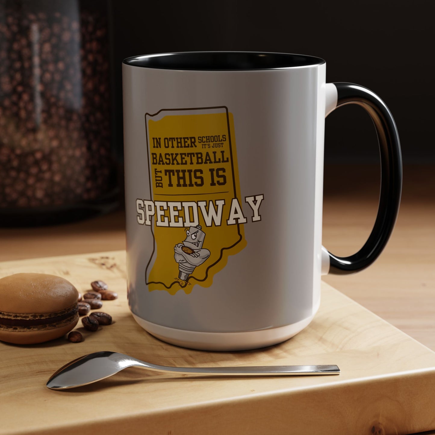 Coffee Mug - Speedway Sparkplugs Basketball