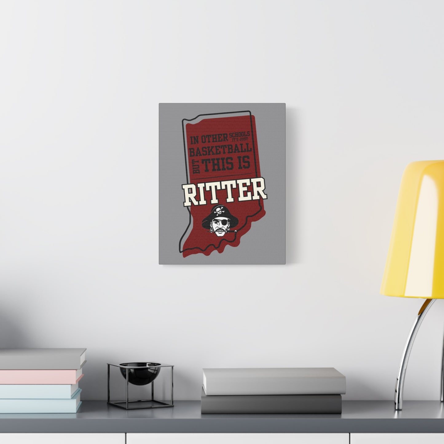 Canvas Wall Art - Ritter Basketball