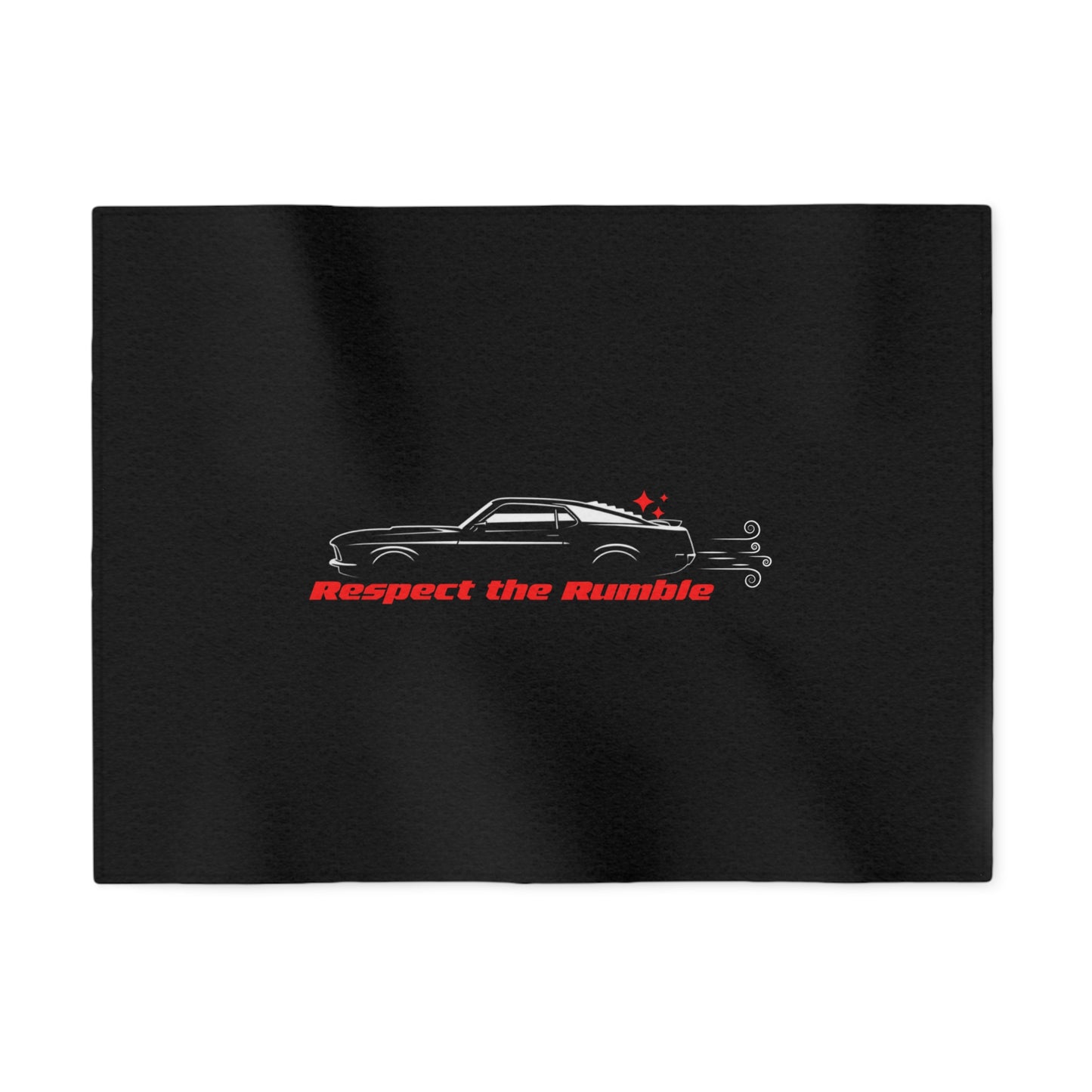 1970 Mach 1 Throw Blanket, Sweatshirt Material