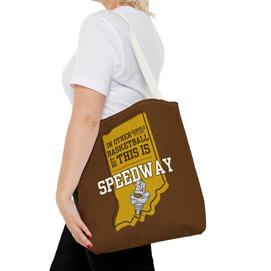 Basketball Tote Bag - Speedway Sparkplugs