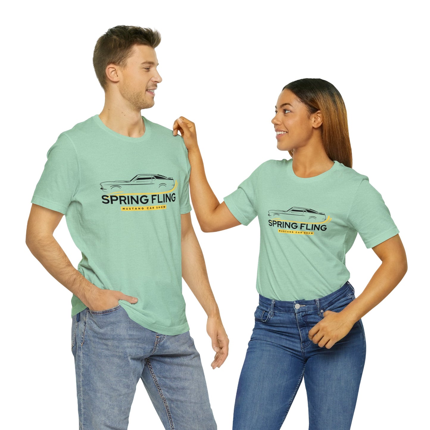 Mustang Spring Fling Jersey Short Sleeve Tee