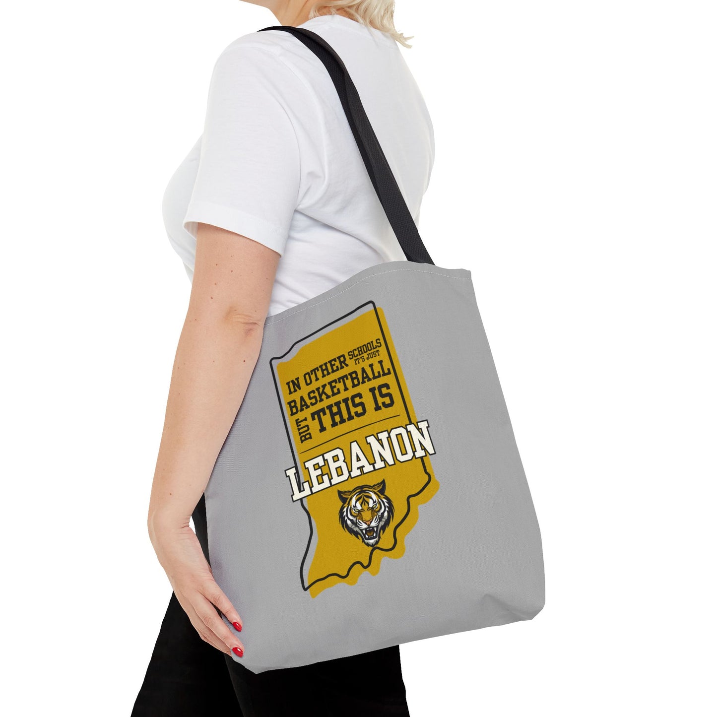 Basketball Tote Bag - Lebanon Tigers