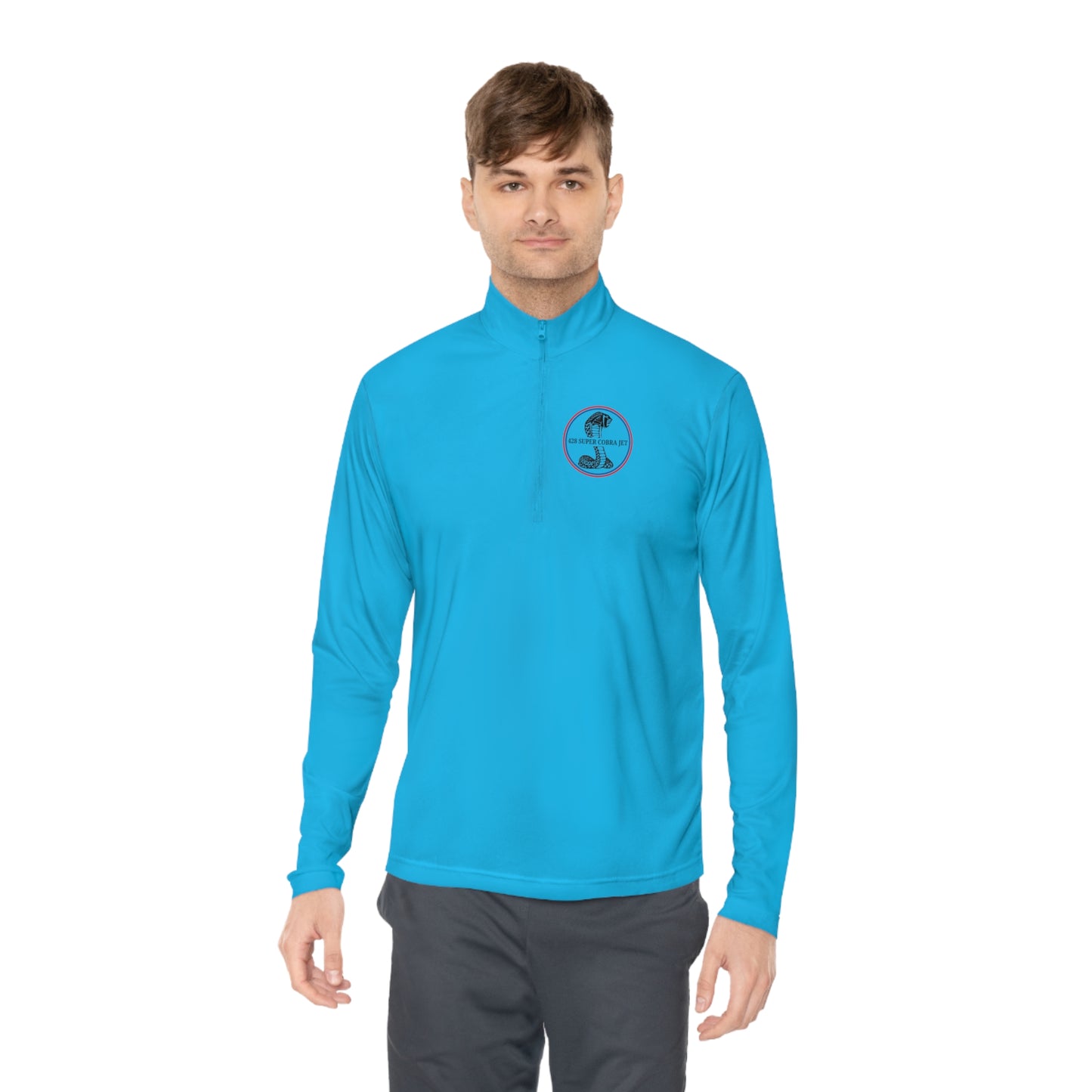 428 Super Cobra Jet Quarter-Zip Adult Pullover