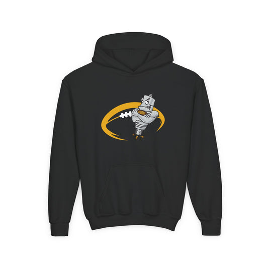 Youth Speedway Football Heavy Blend Hooded Sweatshirt
