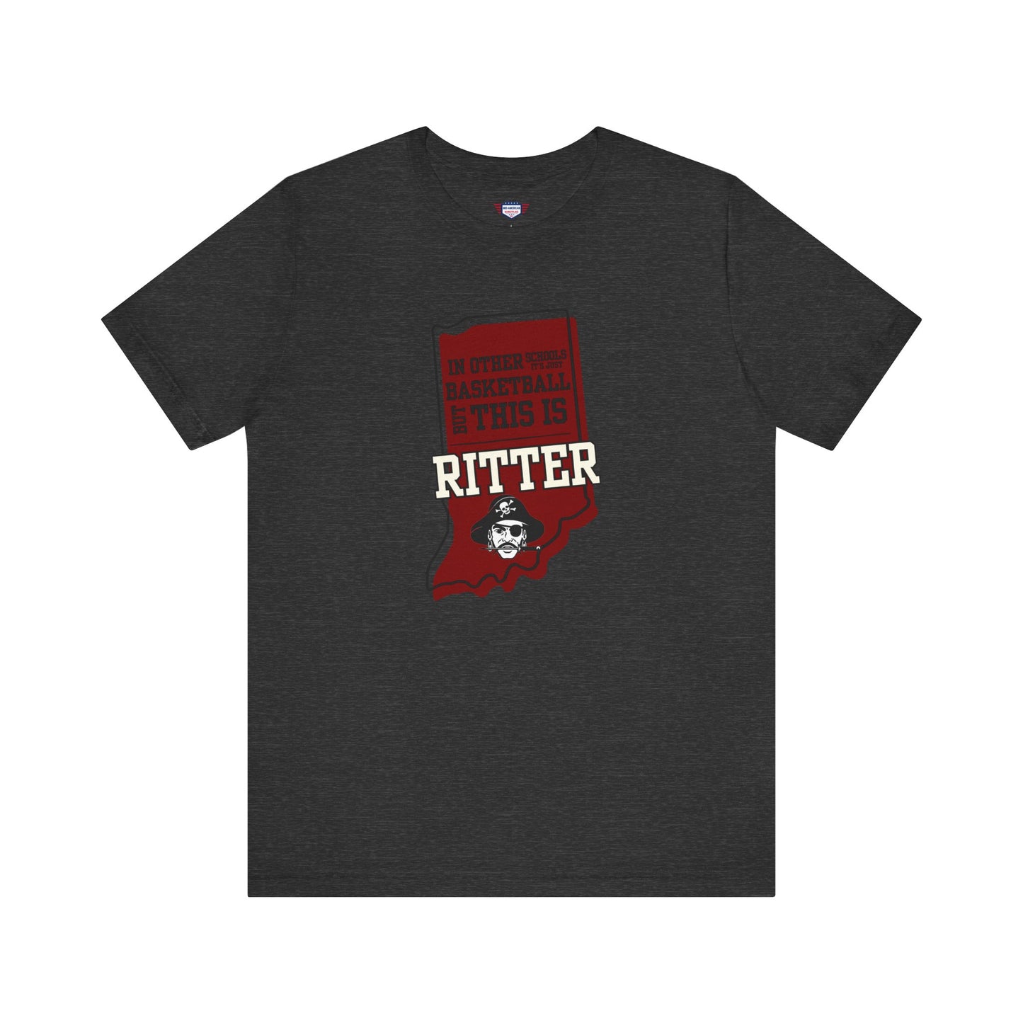 Adult Basketball Tee - Ritter Raiders