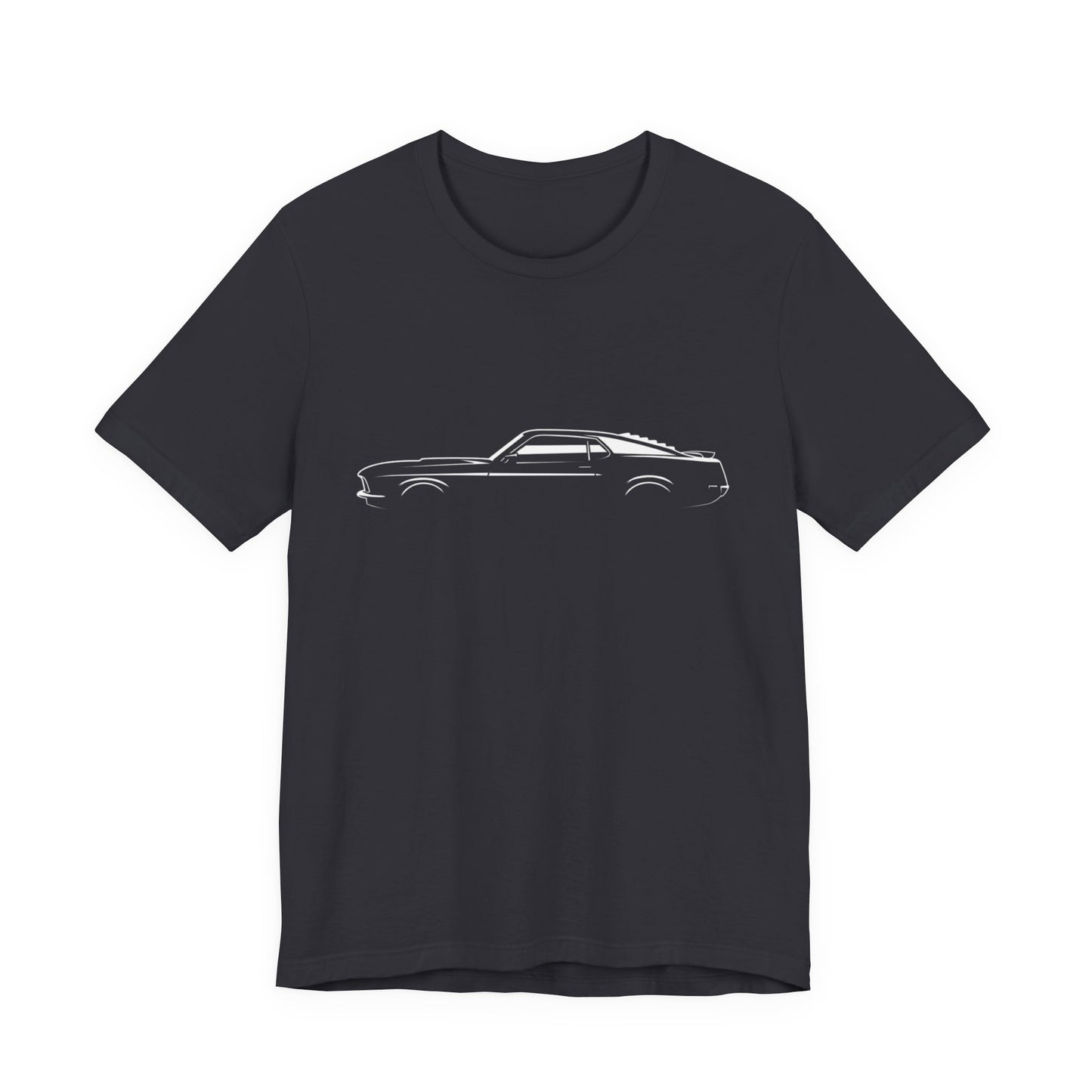 1970 Mach 1 Mustang Adult Jersey Short Sleeve Tee