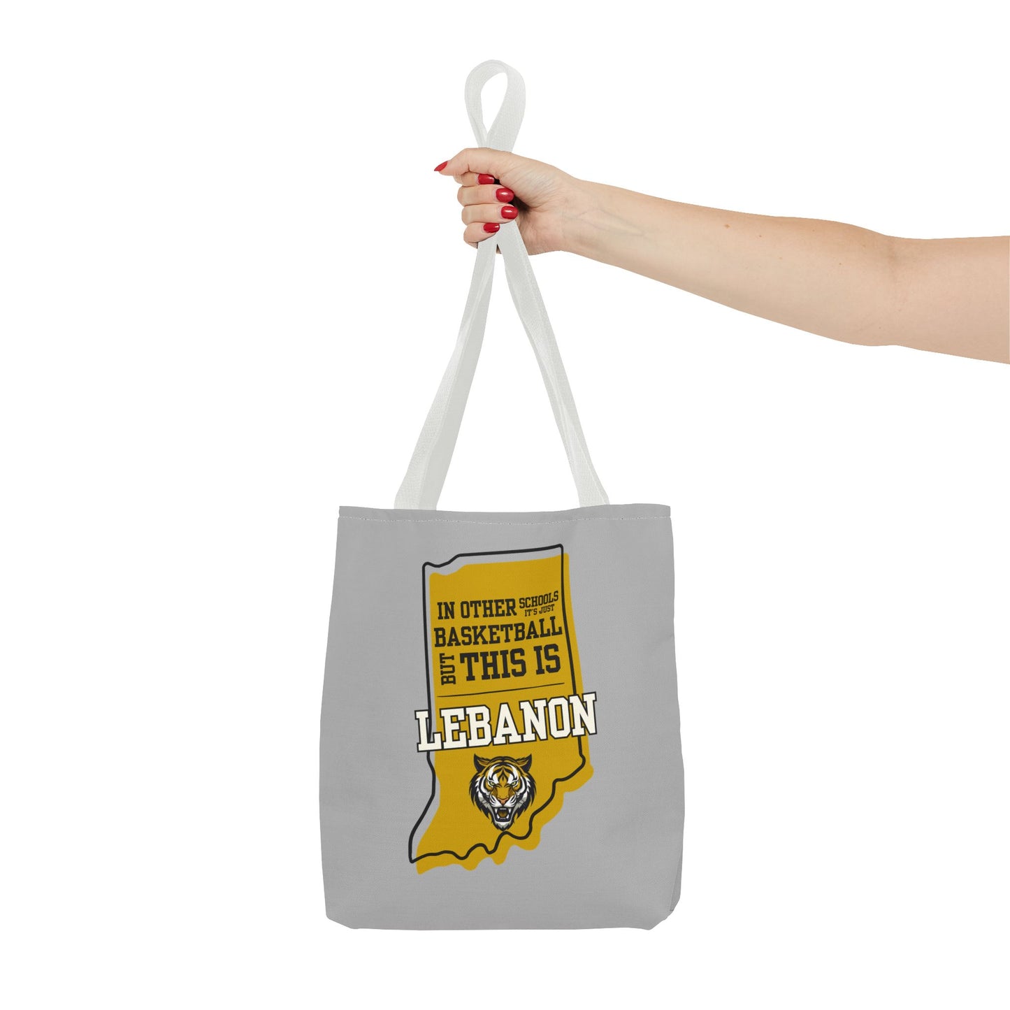 Basketball Tote Bag - Lebanon Tigers