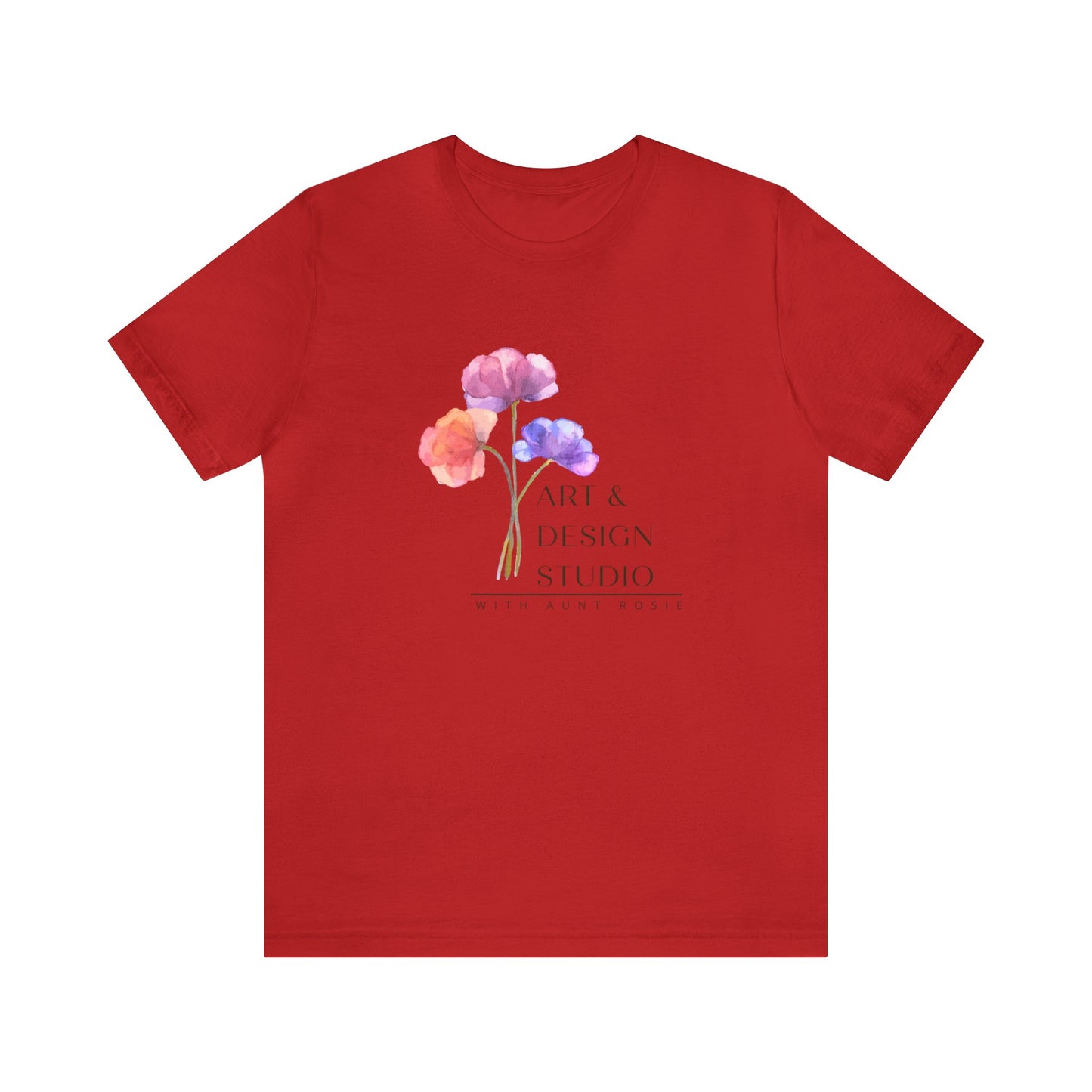 Aunt Rosie's Art & Design Studio, Jersey Short Sleeve Tee