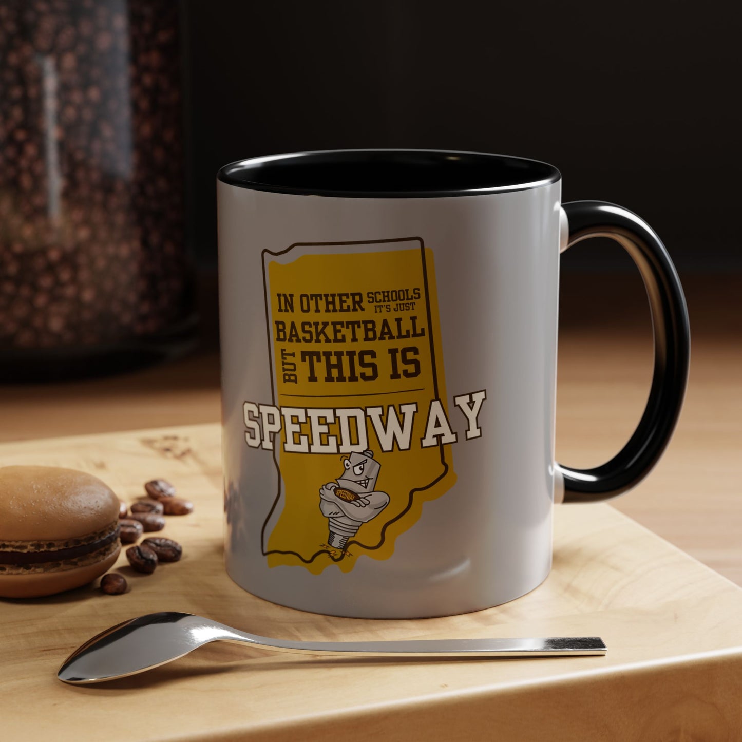 Coffee Mug - Speedway Sparkplugs Basketball