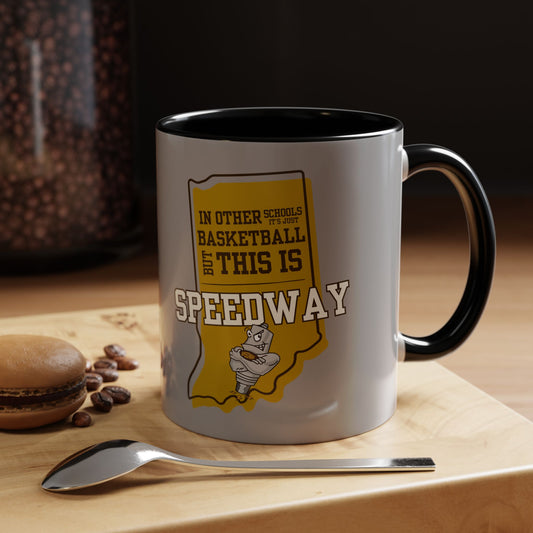 Coffee Mug - Speedway Sparkplugs Basketball