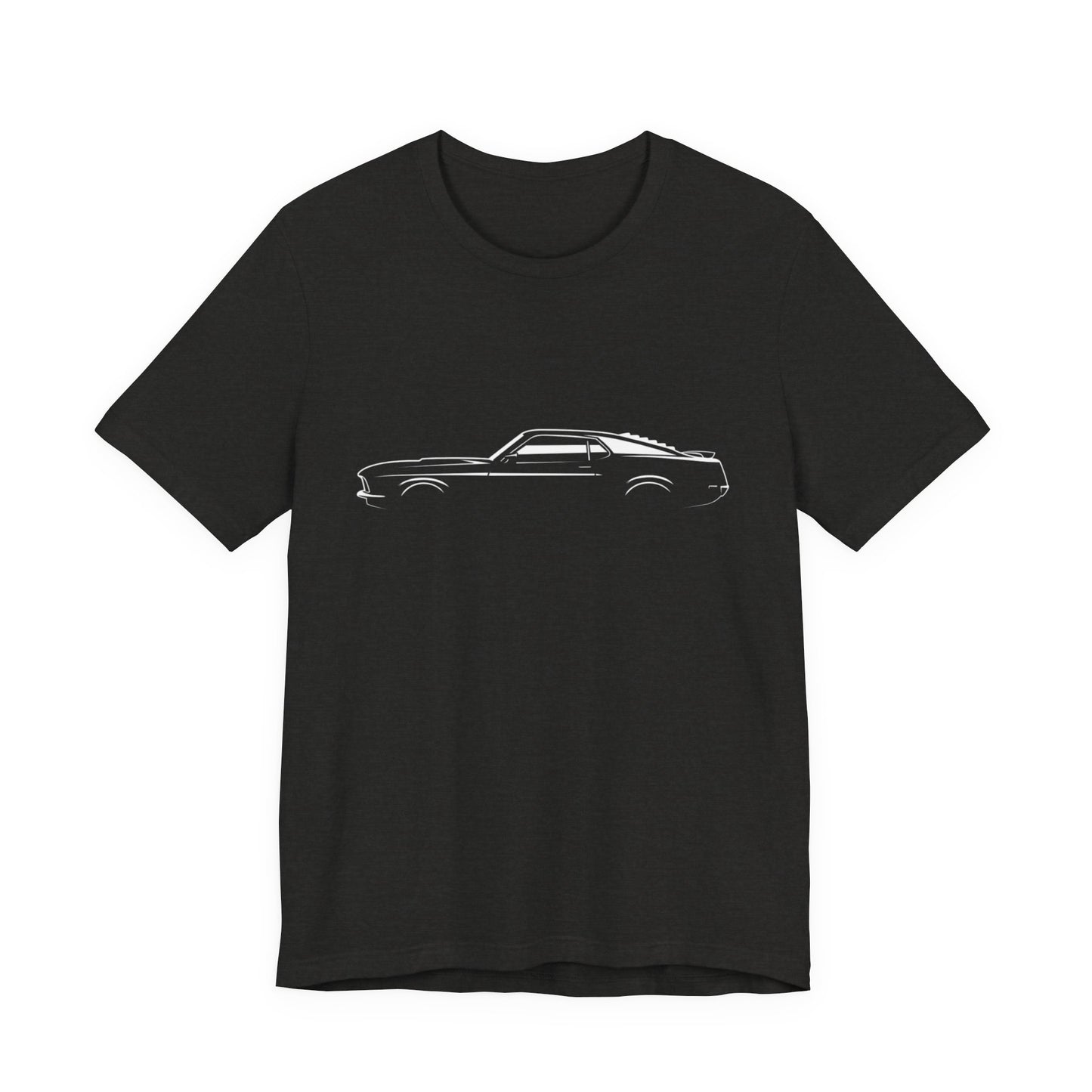 1970 Mach 1 Mustang Adult Jersey Short Sleeve Tee