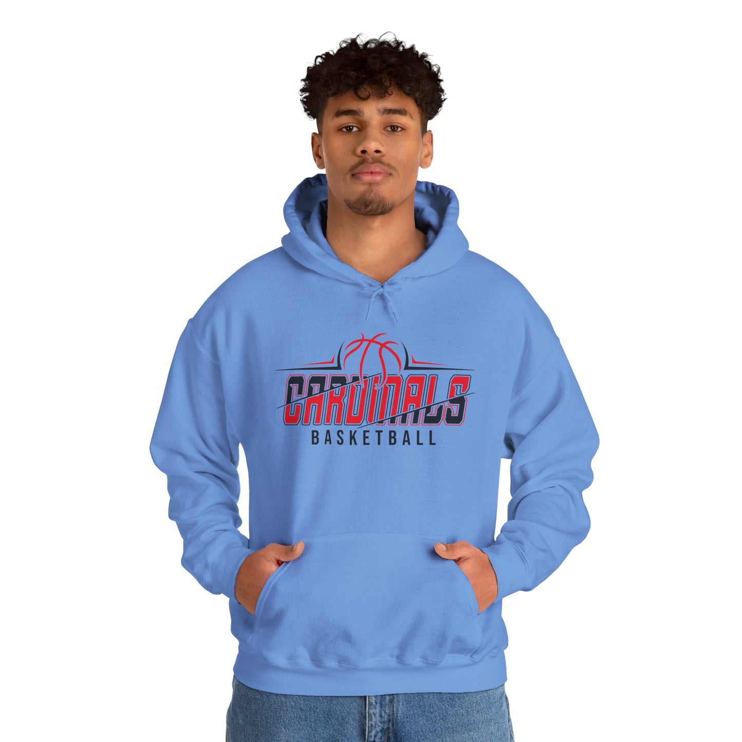 Adult St. Christopher Cardinals Basketball Hoodie
