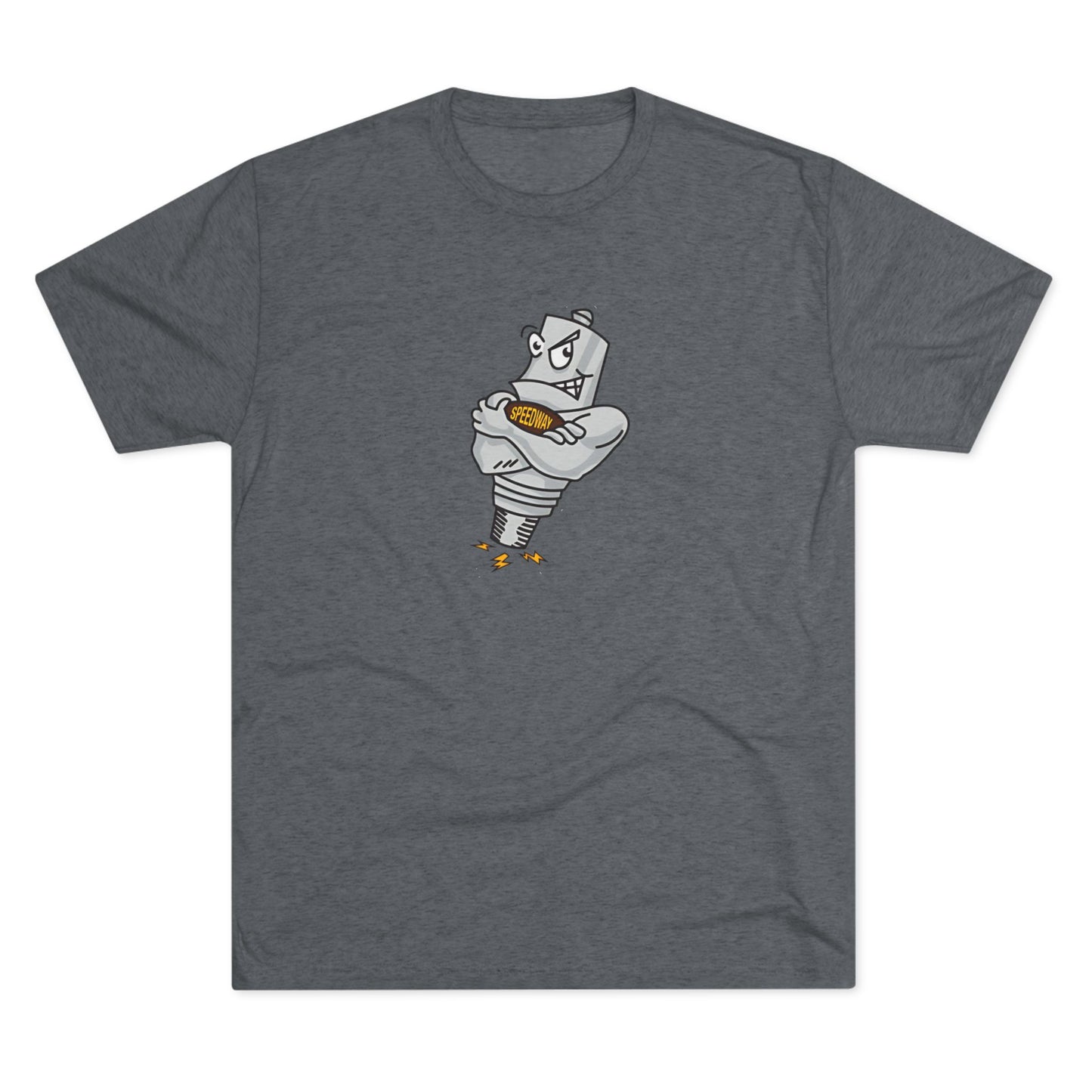 Sparky Tri-Blend Adult Crew Tee