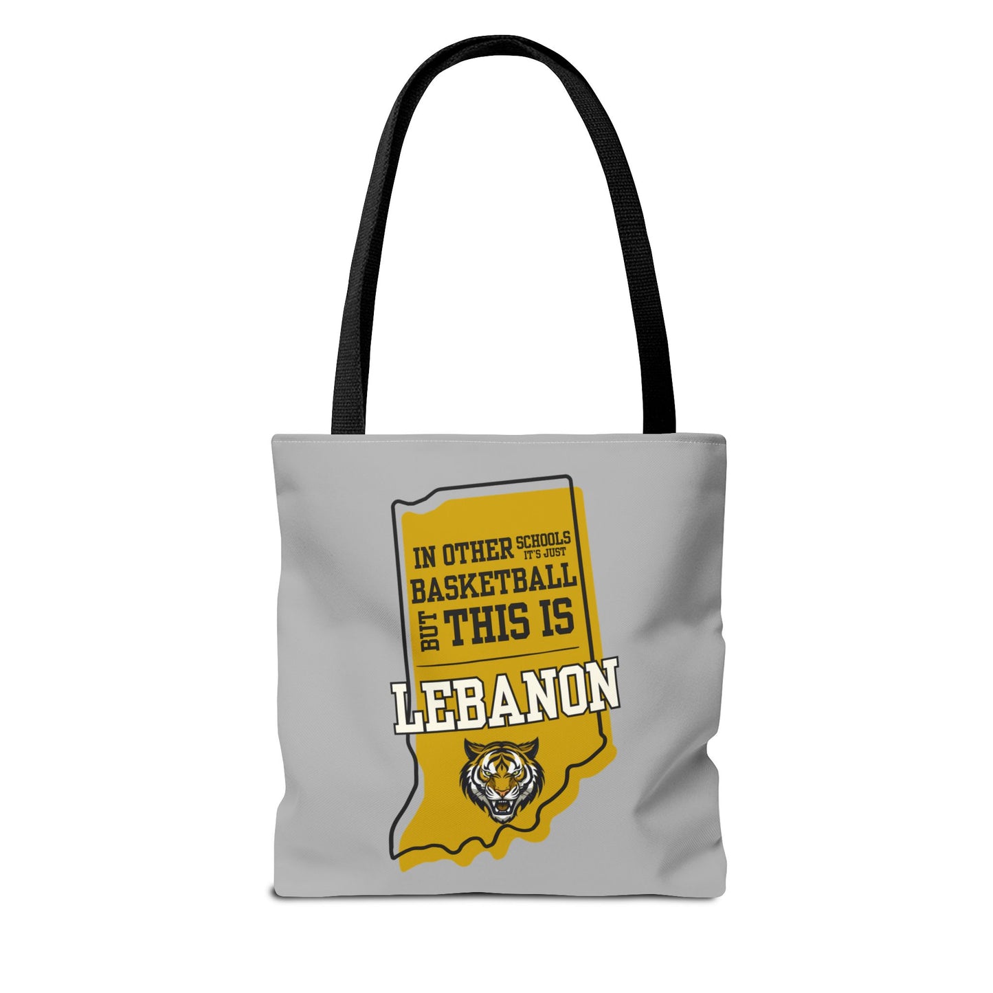 Basketball Tote Bag - Lebanon Tigers