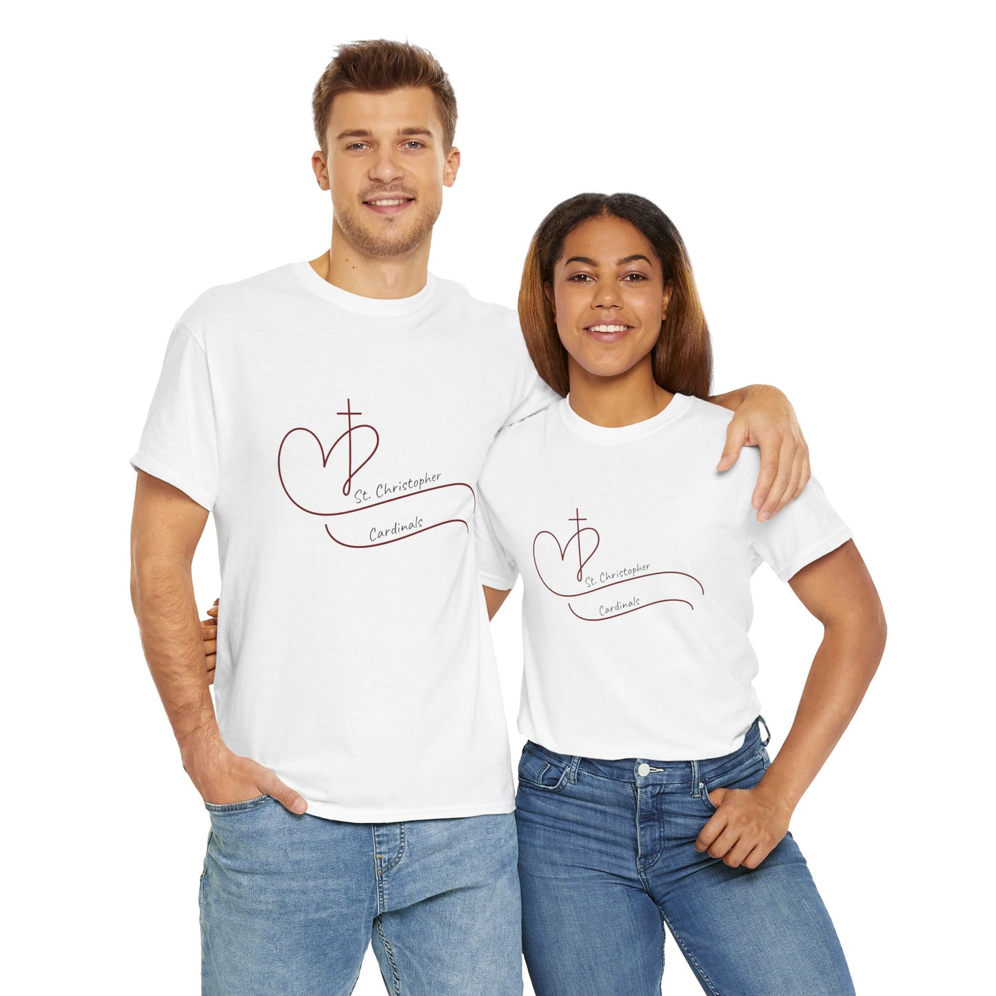 Adult T-Shirt - St. Christopher Cardinals