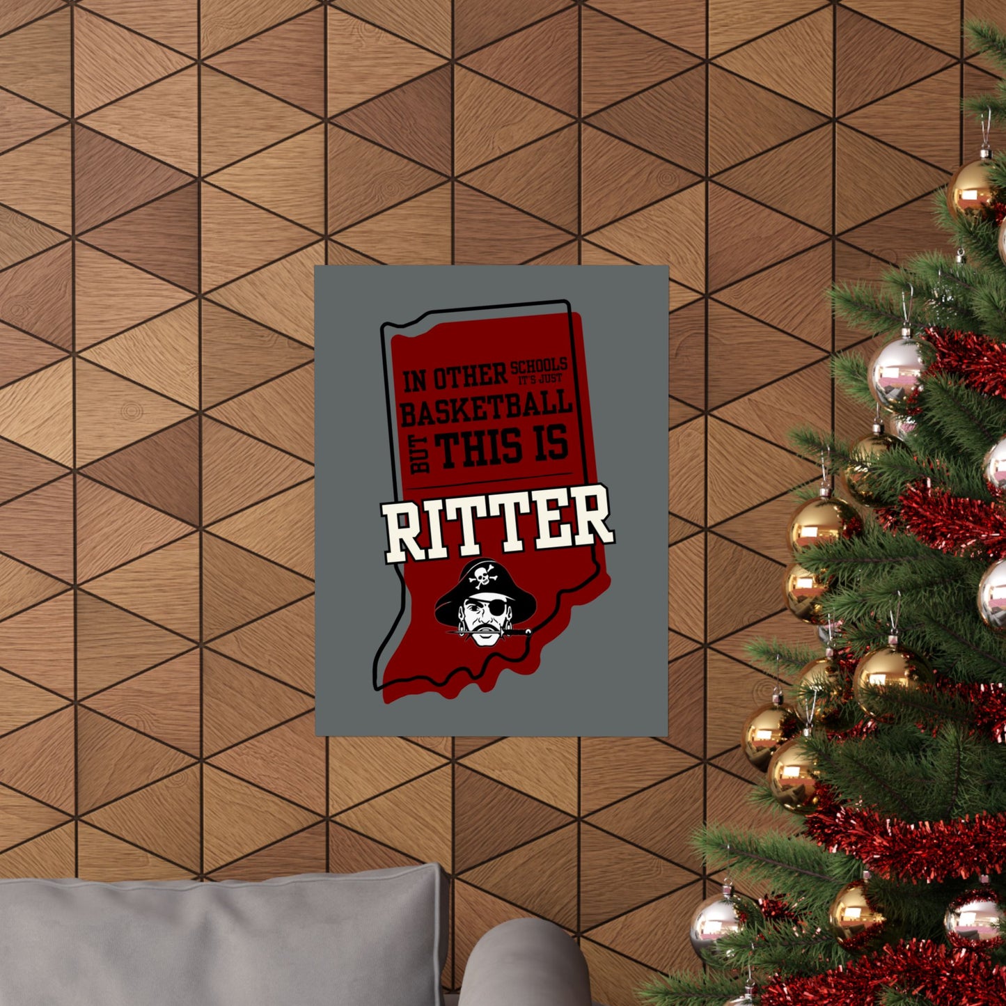 Basketball Poster - Ritter Raiders