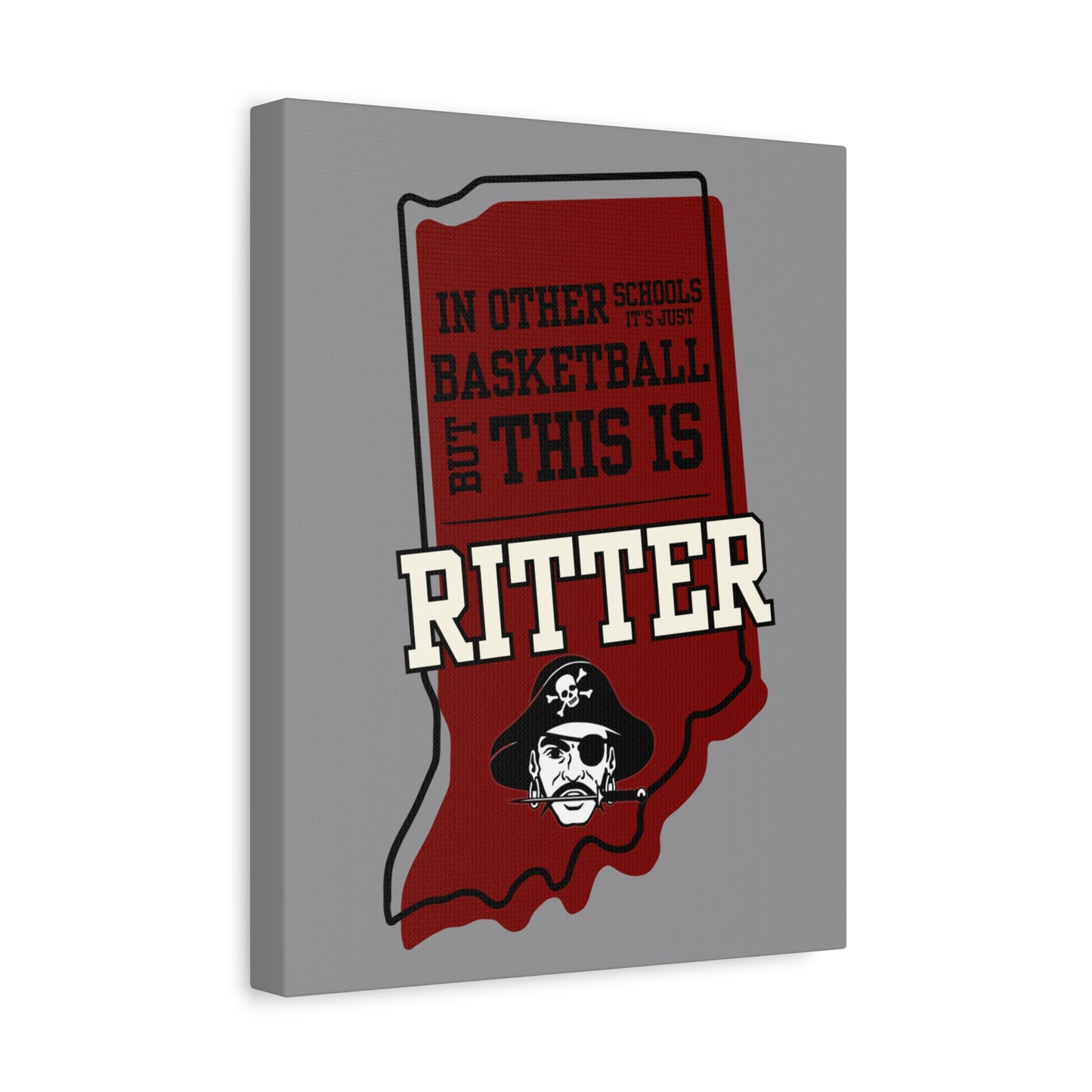 Canvas Wall Art - Ritter Basketball