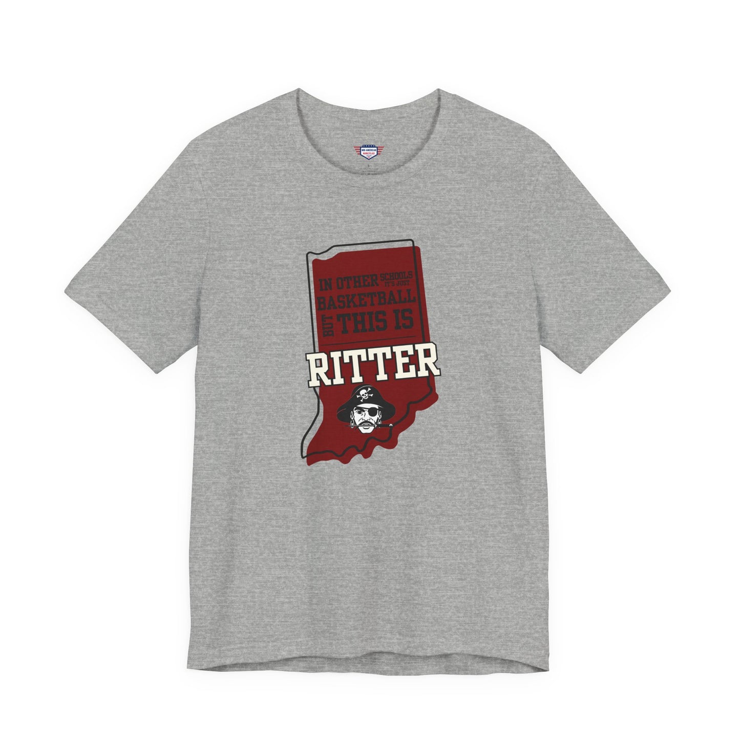 Adult Basketball Tee - Ritter Raiders