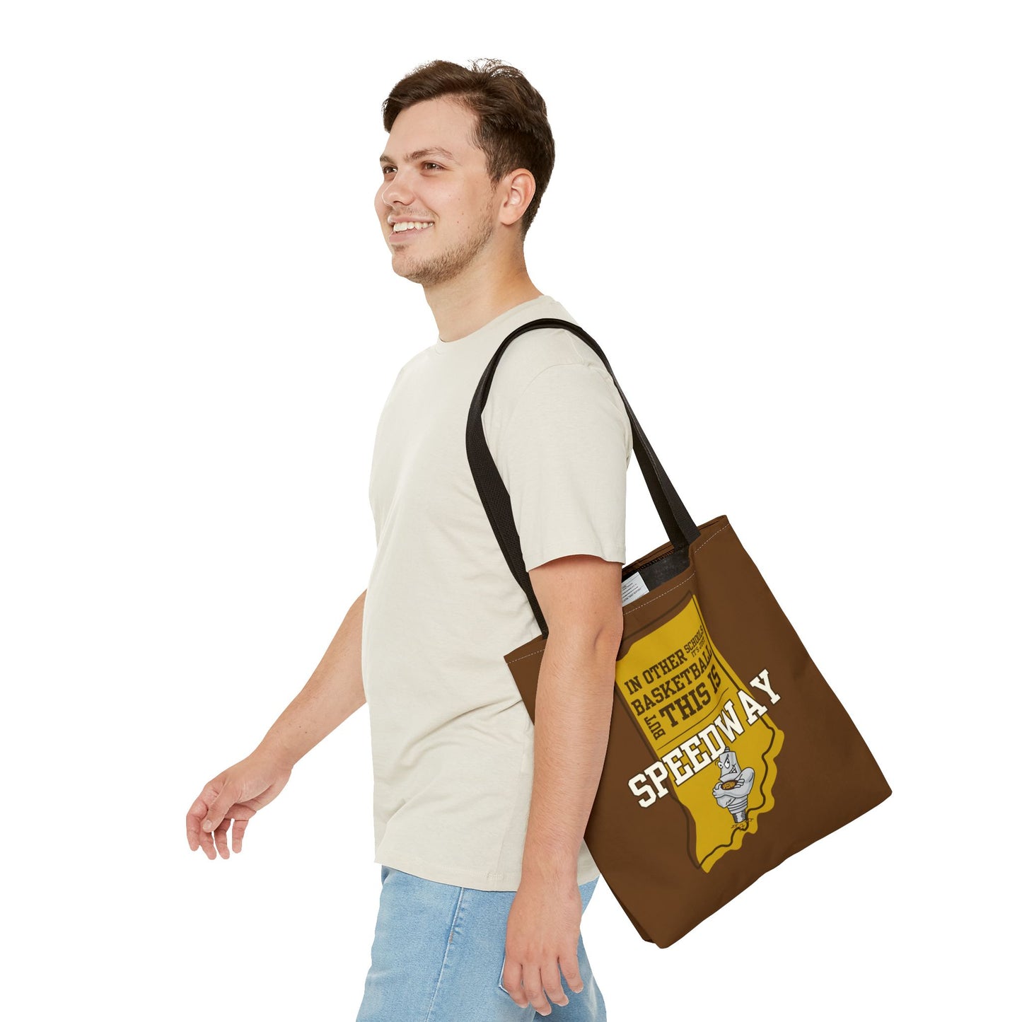 Basketball Tote Bag - Speedway Sparkplugs